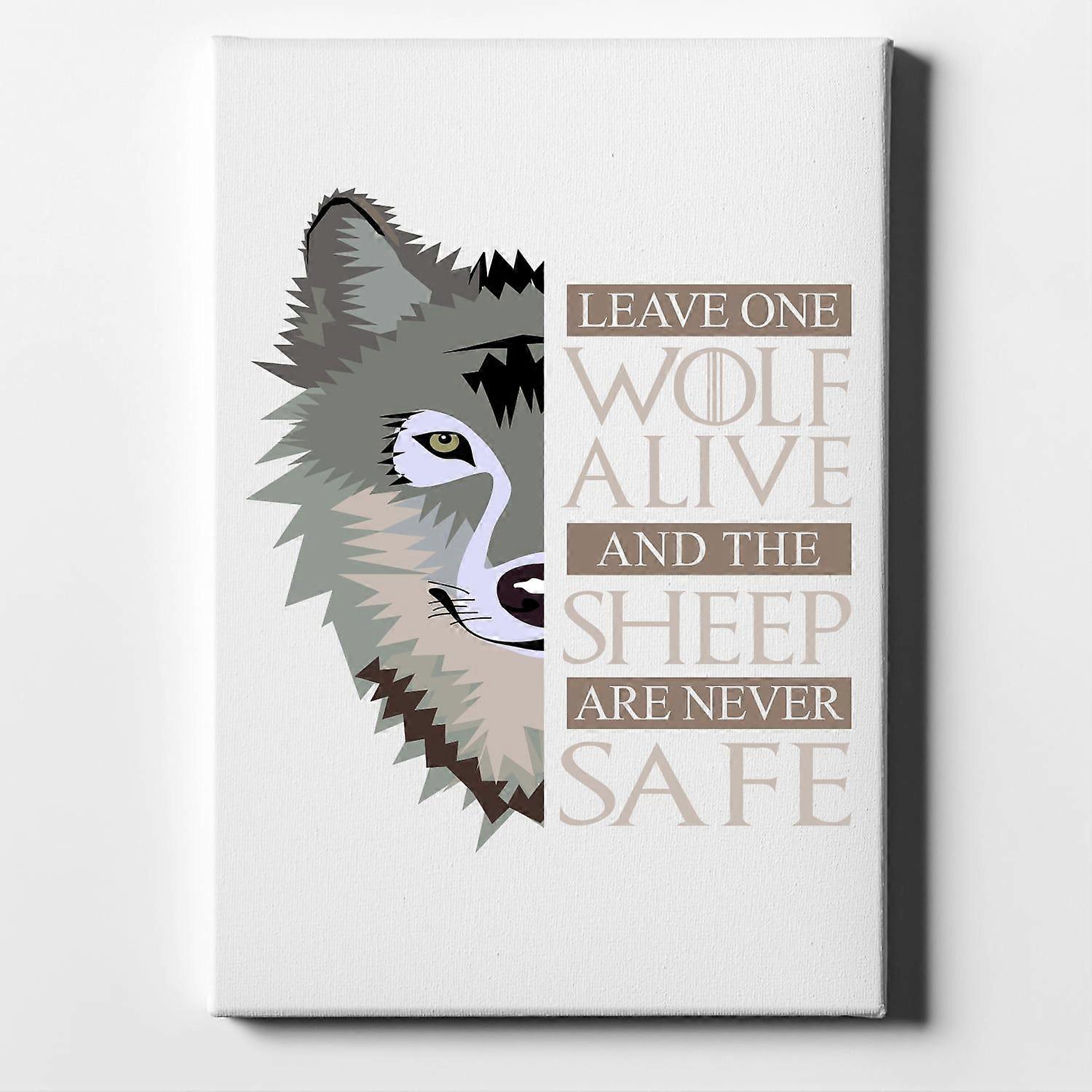 One Wolf Alive, Sheep Never Safe-ouyab883