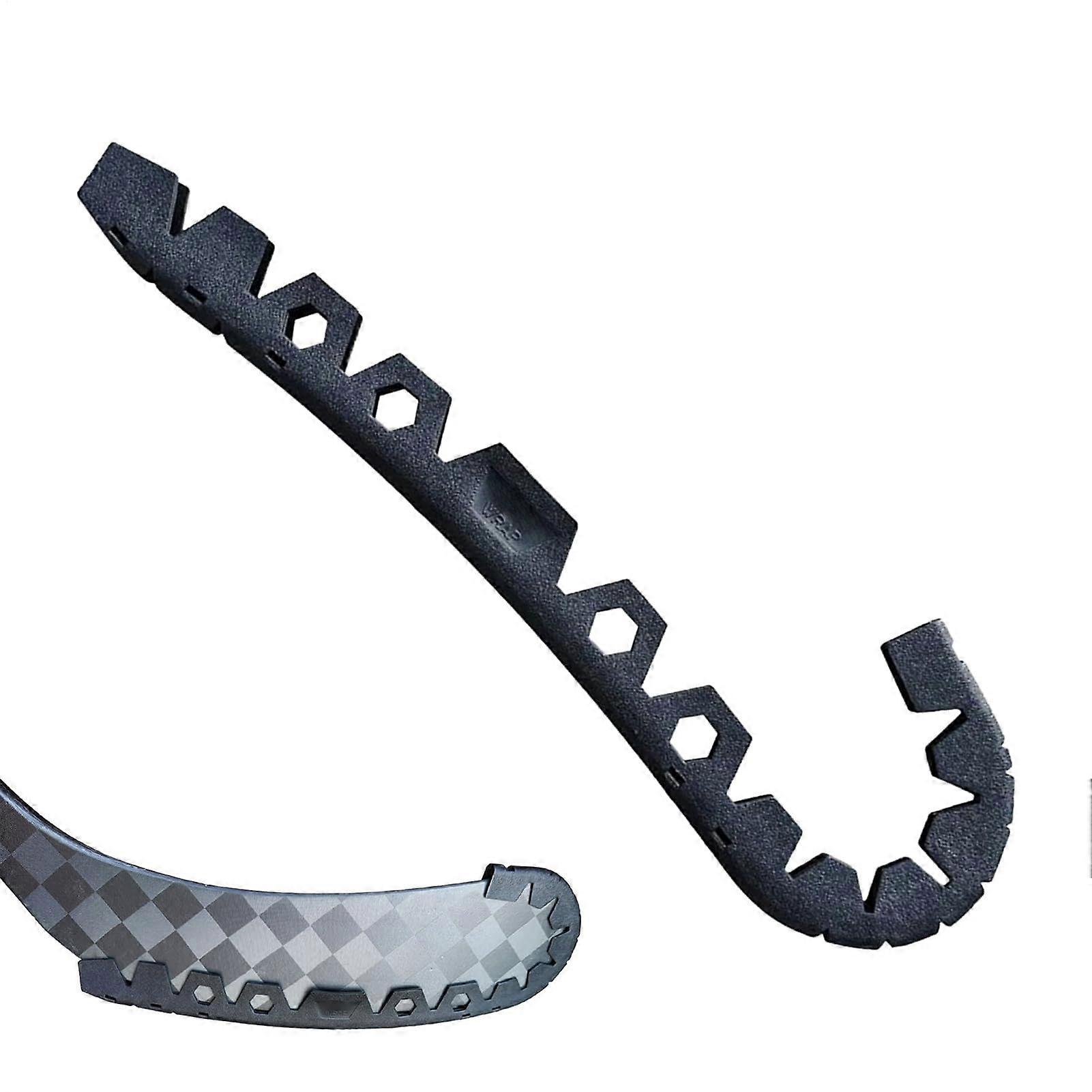 Ice Hockey Stick Protectors, Acrylic Edge Guards For Training, Standard Size, Clear, Compatible With Most Sticks