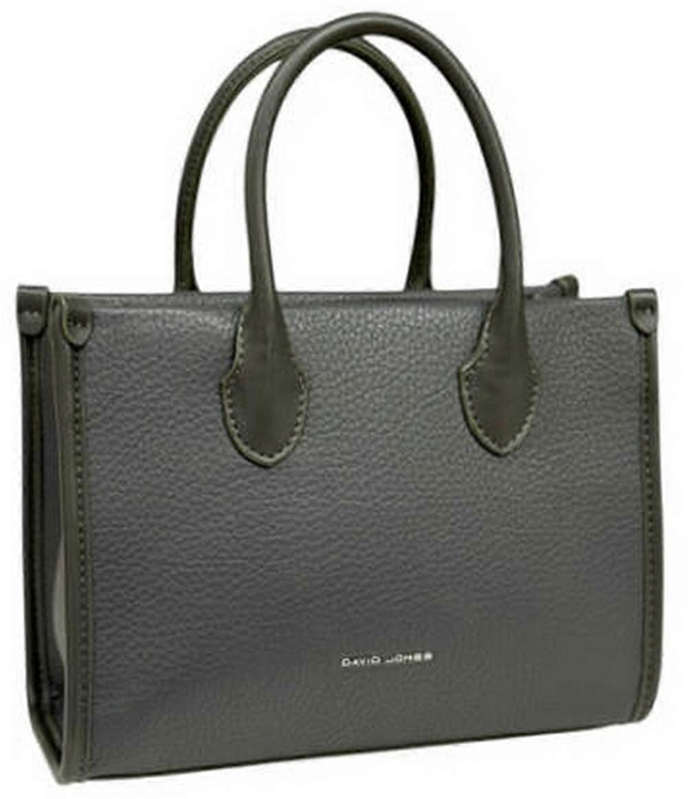 David Jones Small Tote Bag - Battleship Grey