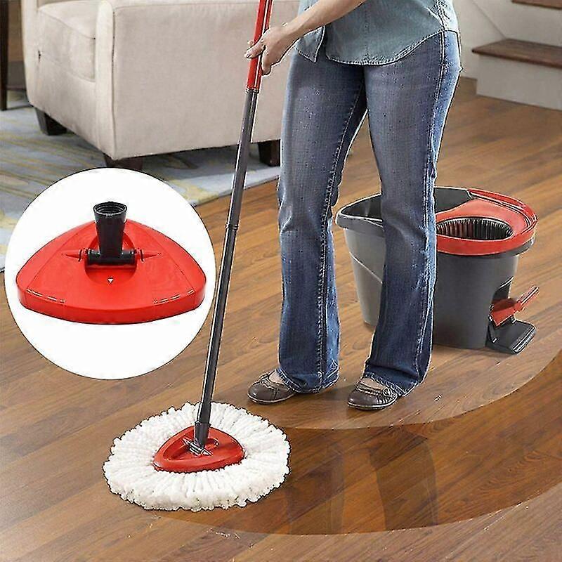 Replacement base for Vileda mop, triangular mop head disc for O-Cedars mop easy to wring, flat household accessories
