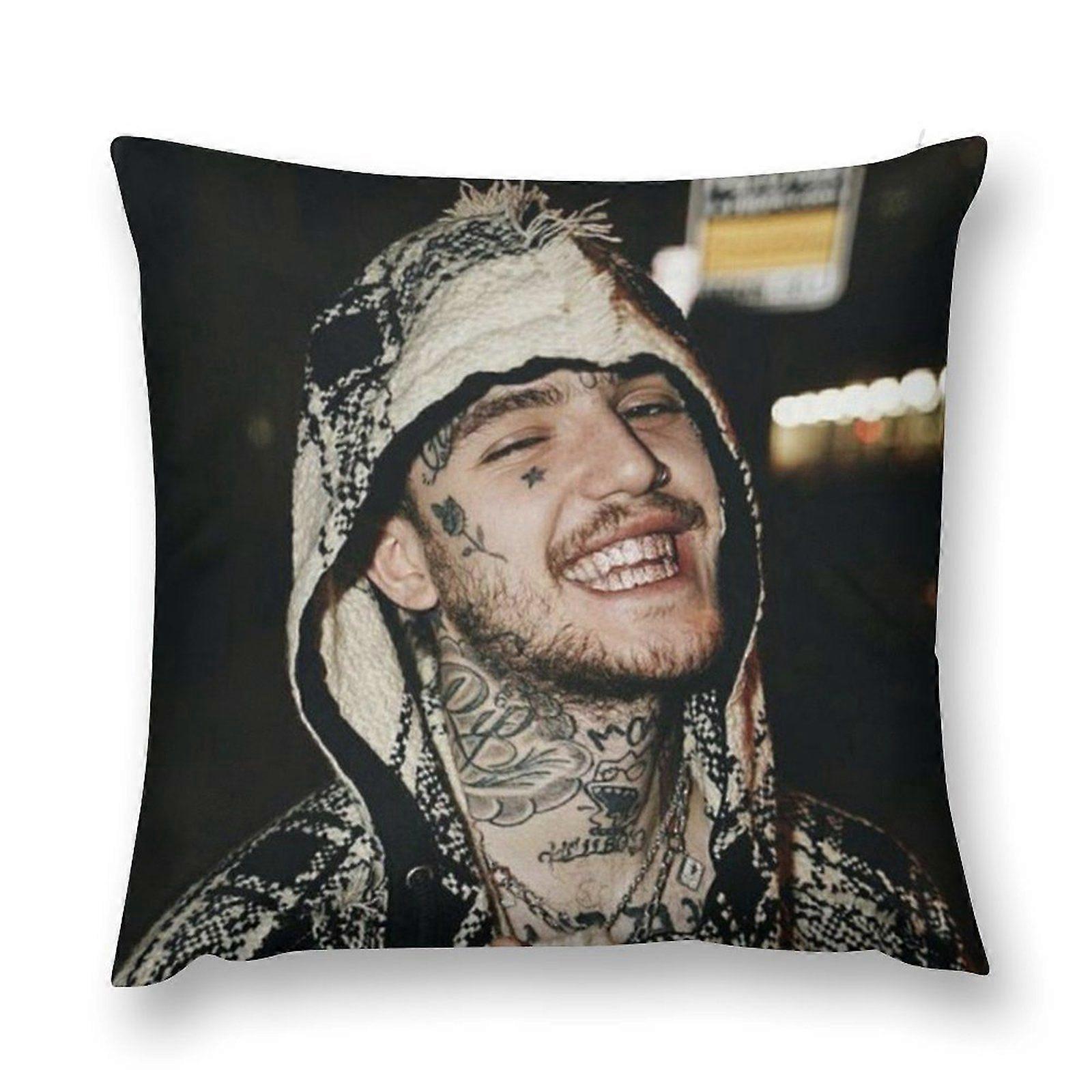 i319 Lil Peep Cry Baby Plush Pillow Case Throw Multisize Ultra-comfortable Pillowcase Cushion Anti-fouling Protective Cases FFg319