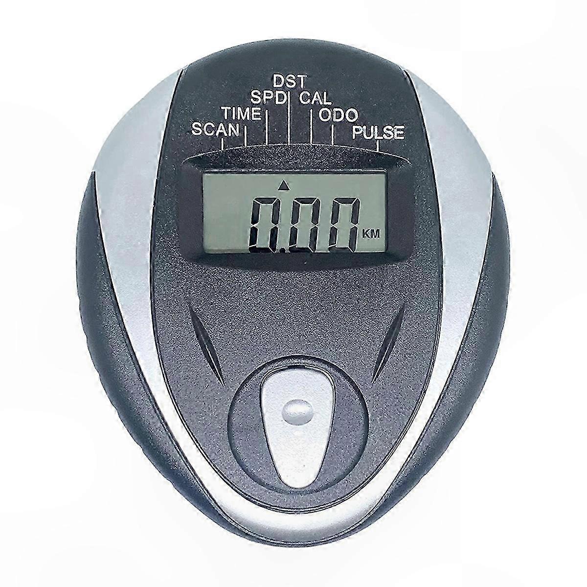 Stationary Bike Monitor Replacement, Exercise Bike Computer with Heart Rate Display, Cycling Speedometer