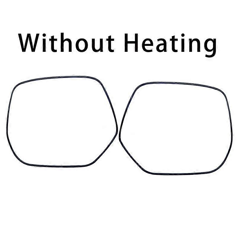 Applicable to Left and Right Car Exterior Parts Heated Outer Rearview Side Mirror Glasses Lens For Honda Elysion 2012 2013 2014 2015
