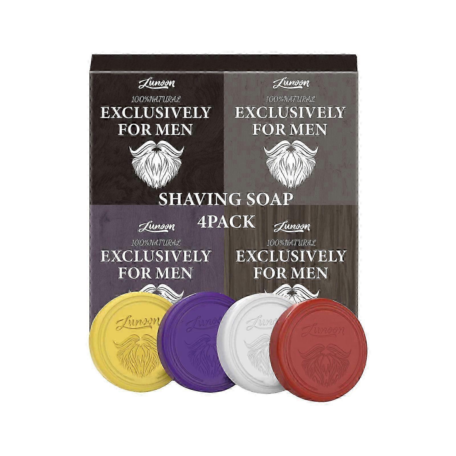 Scheerzeepset heren scheerzeep schuim rijke zeep baardzeep 1