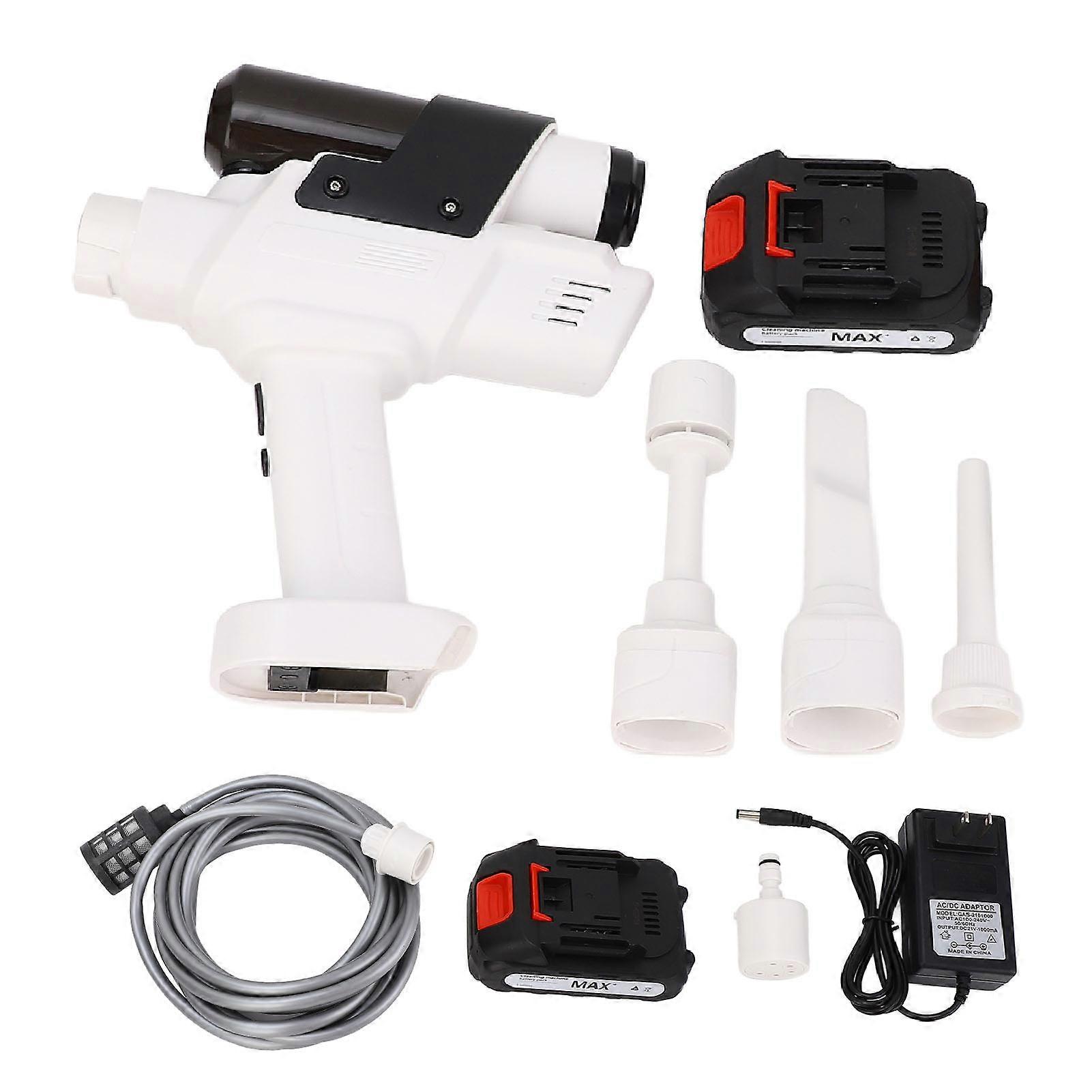 Efficient filter washer for UTV cordless handheld