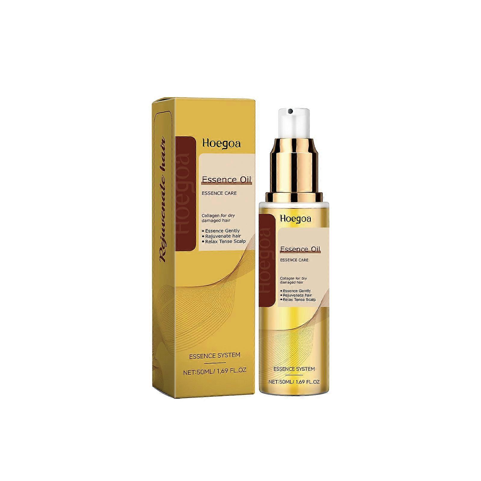 Plant-Based Hair Care Essential Oil Contains Maca Root Extract