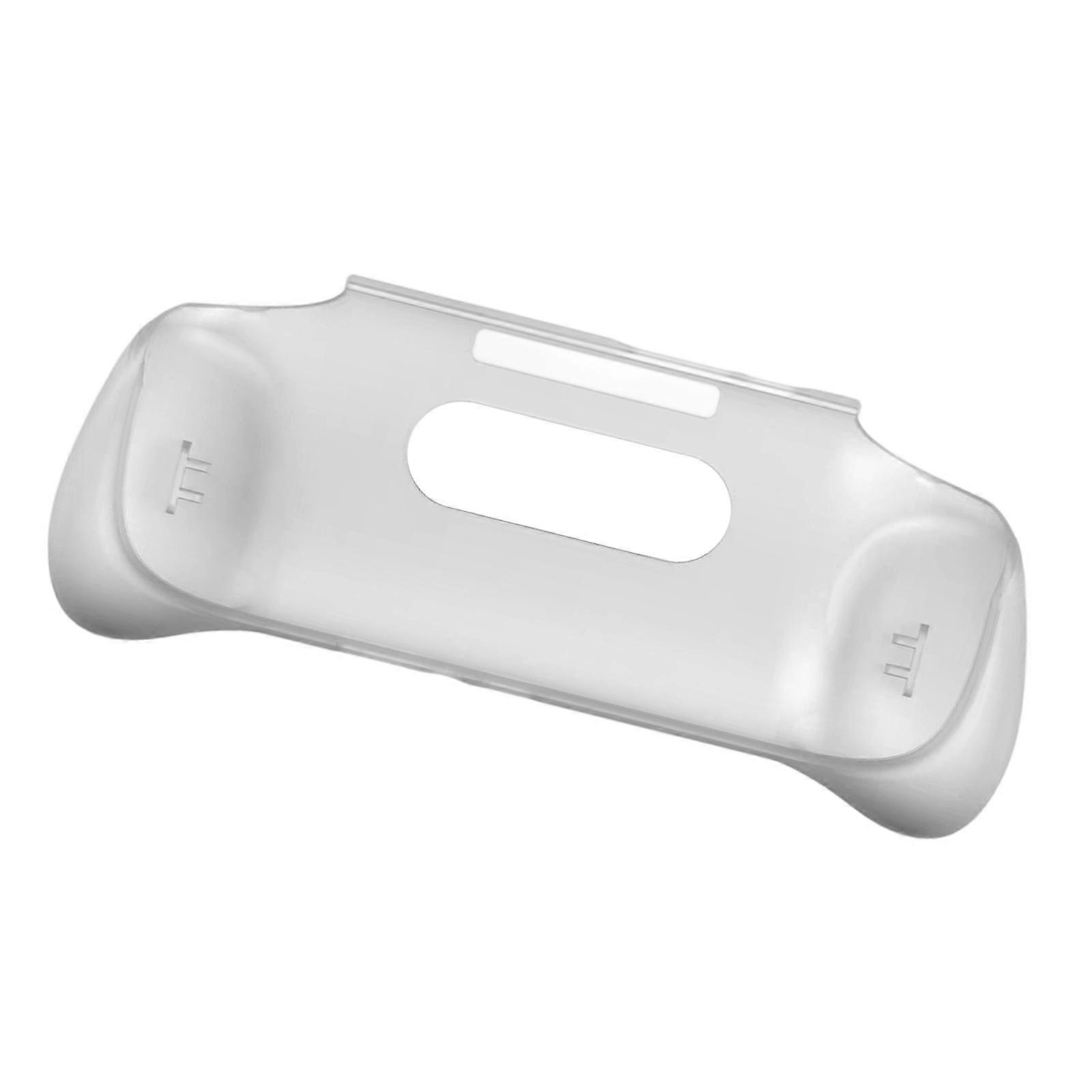 Ergonomic Grip Handle Case With Shockproof Protective Fit for Retroid Pocket 5 Enhancing Handheld Gaming Console Comfort  White