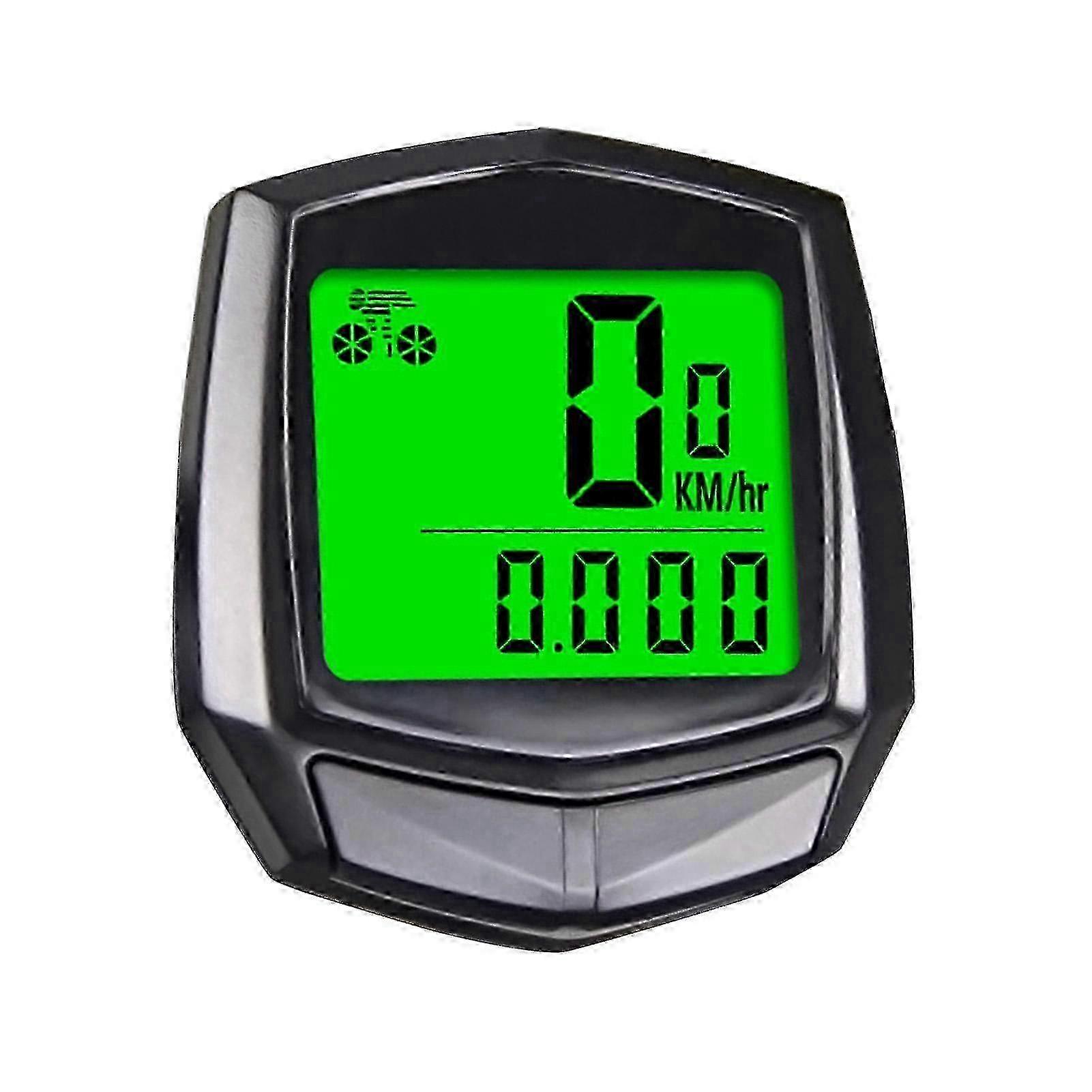 Bike Speedometer, Bicycle Speedometer Cycle Bike Odometer with LCD Display Accurate Speedometer