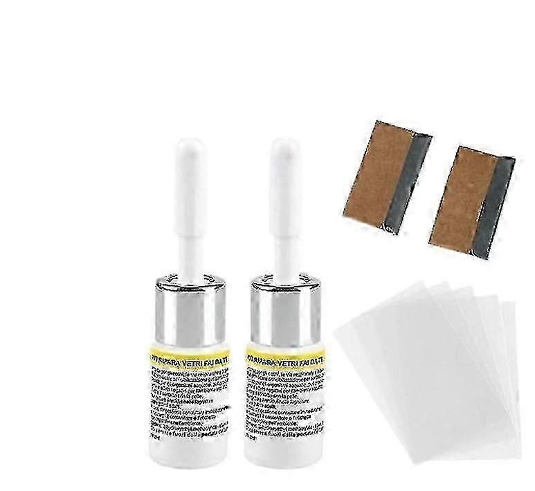 2pcs Mobile Phone Screen Crack Repair Kit