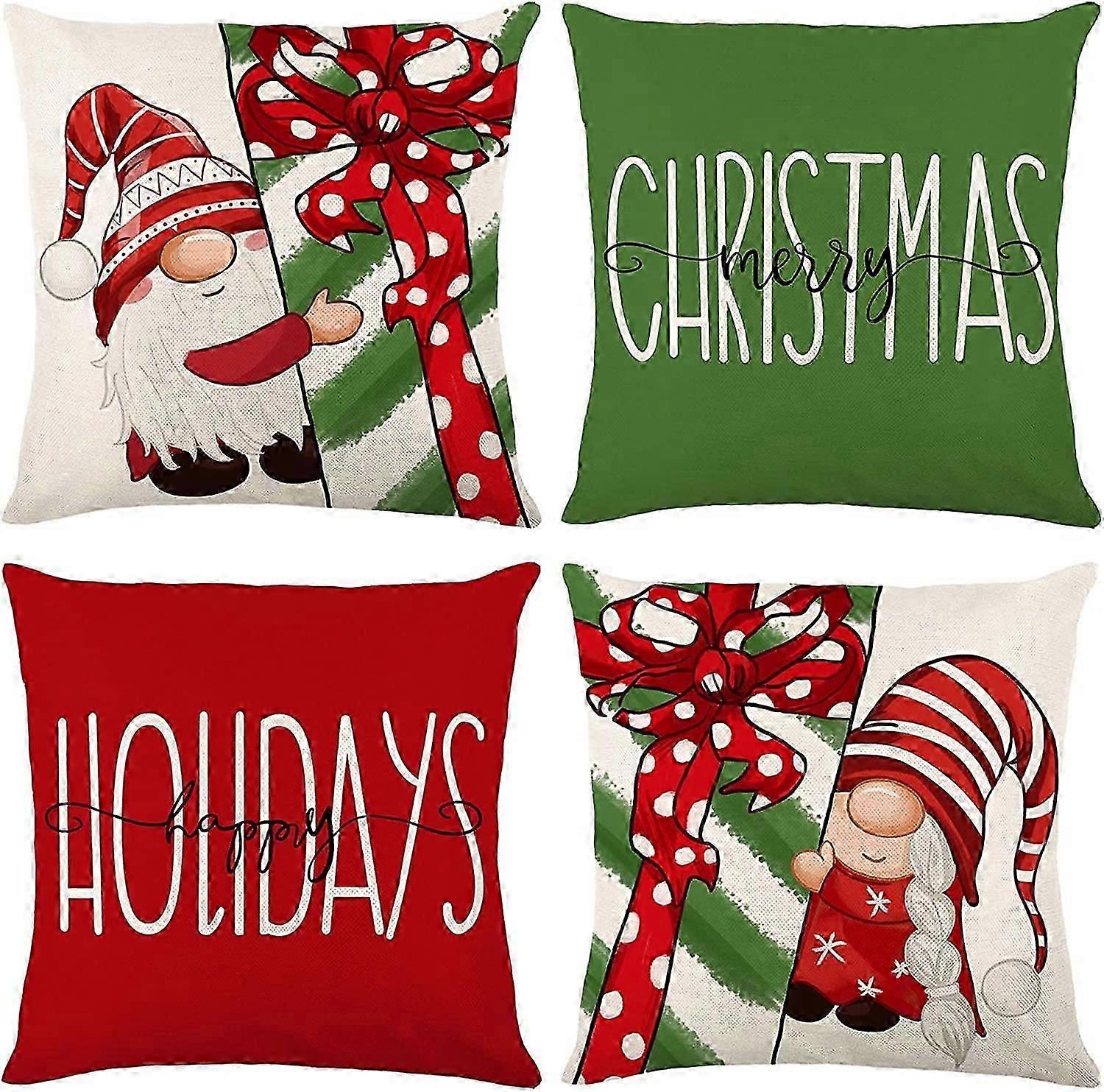 Christmas Cover 18x18 Inch Christmas Ornament Christmas Pillow