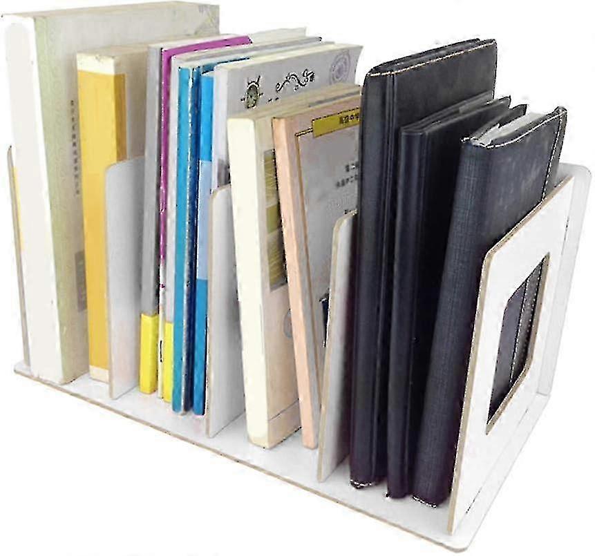 Elegant Wooden Desktop Organizer, Vertical File Folder With Detachable Stability Ring For Your Office And Home 2025