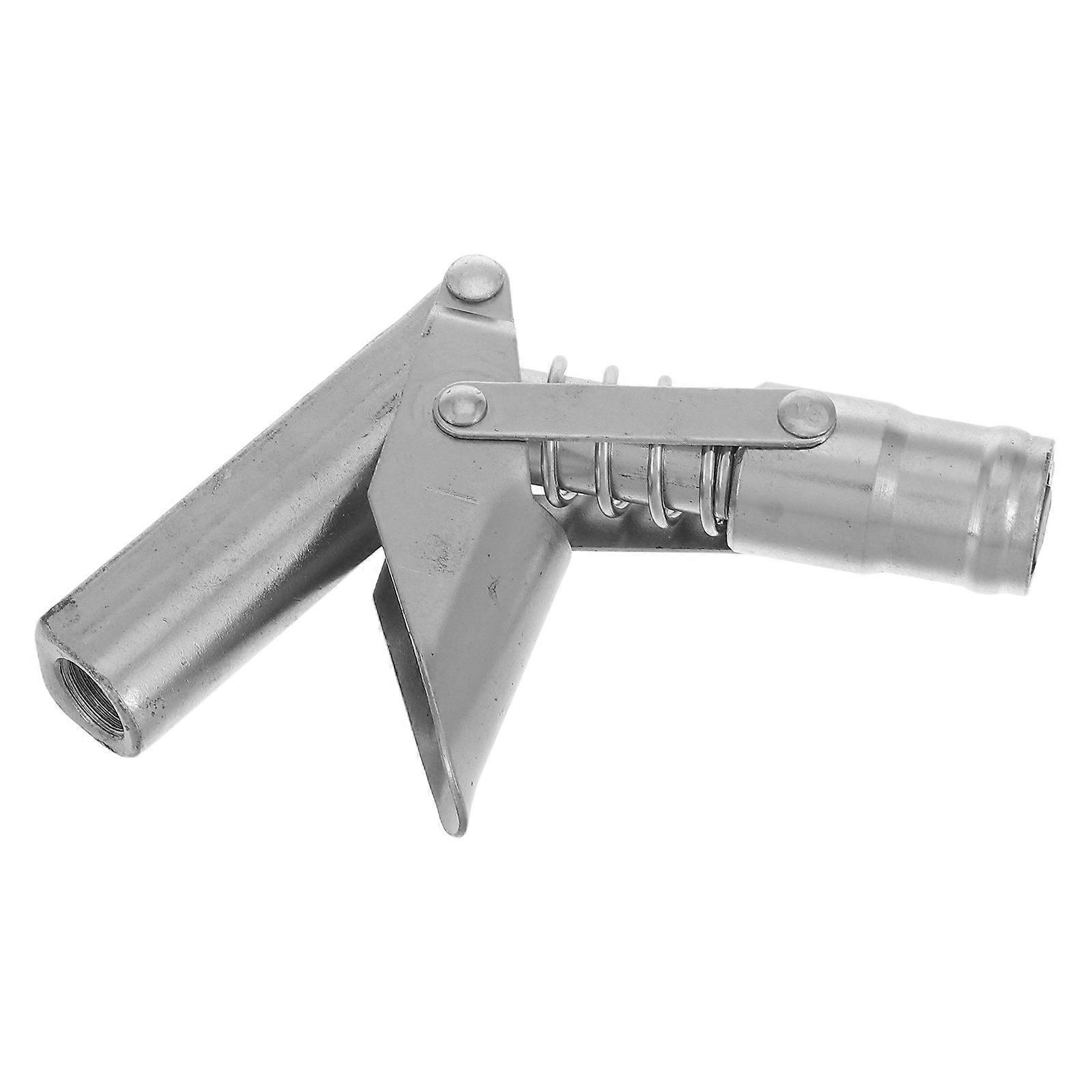 Silver Grease Nozzle for Heavy Duty Grease Coupler Locking Clamp