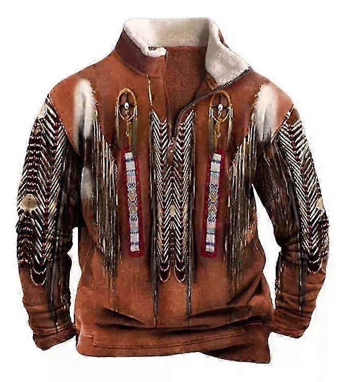 Men's Sweater Long Sleeve Half Zip Sweater