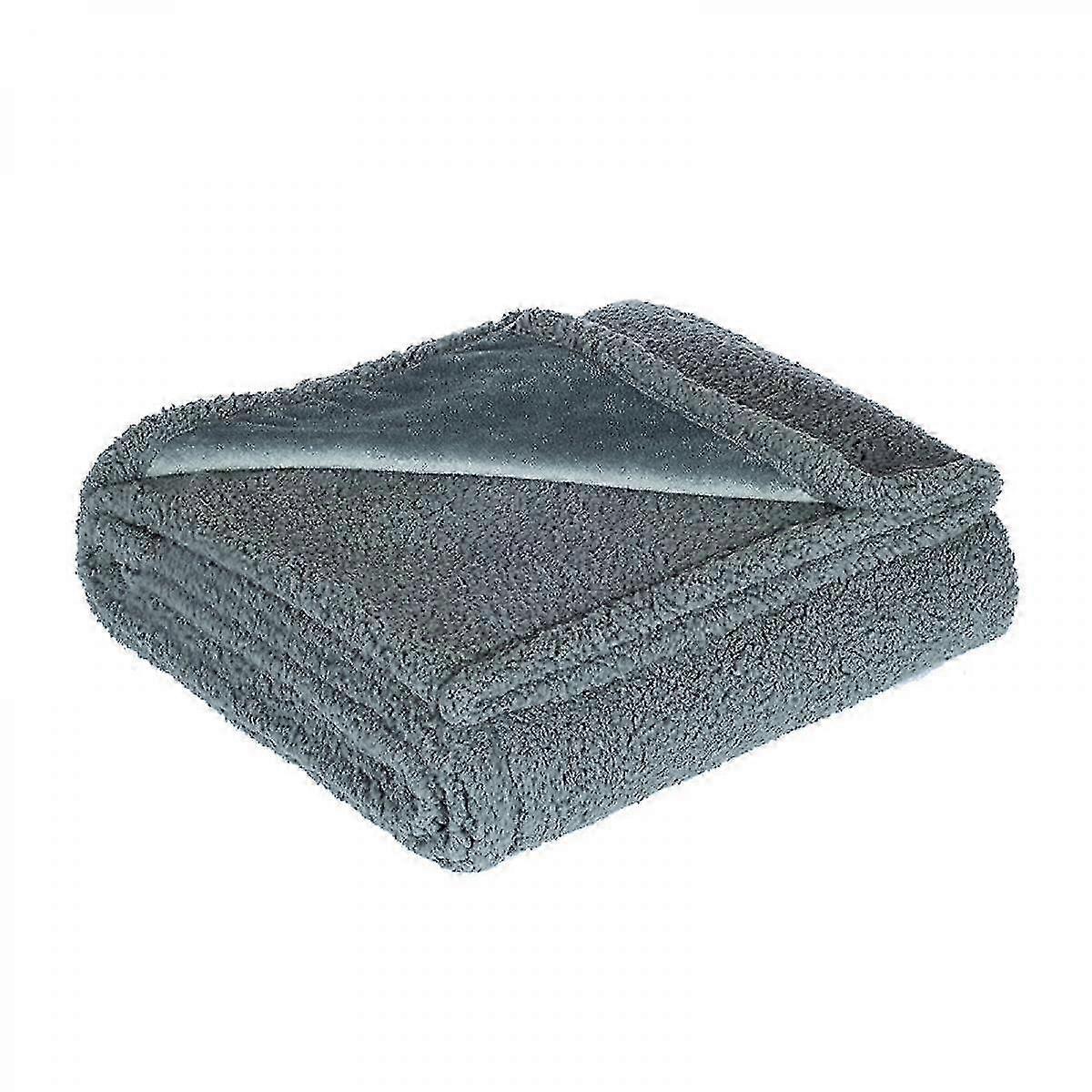 Couples Waterproof Blanket Splash Resistant Gray 71x100CM
