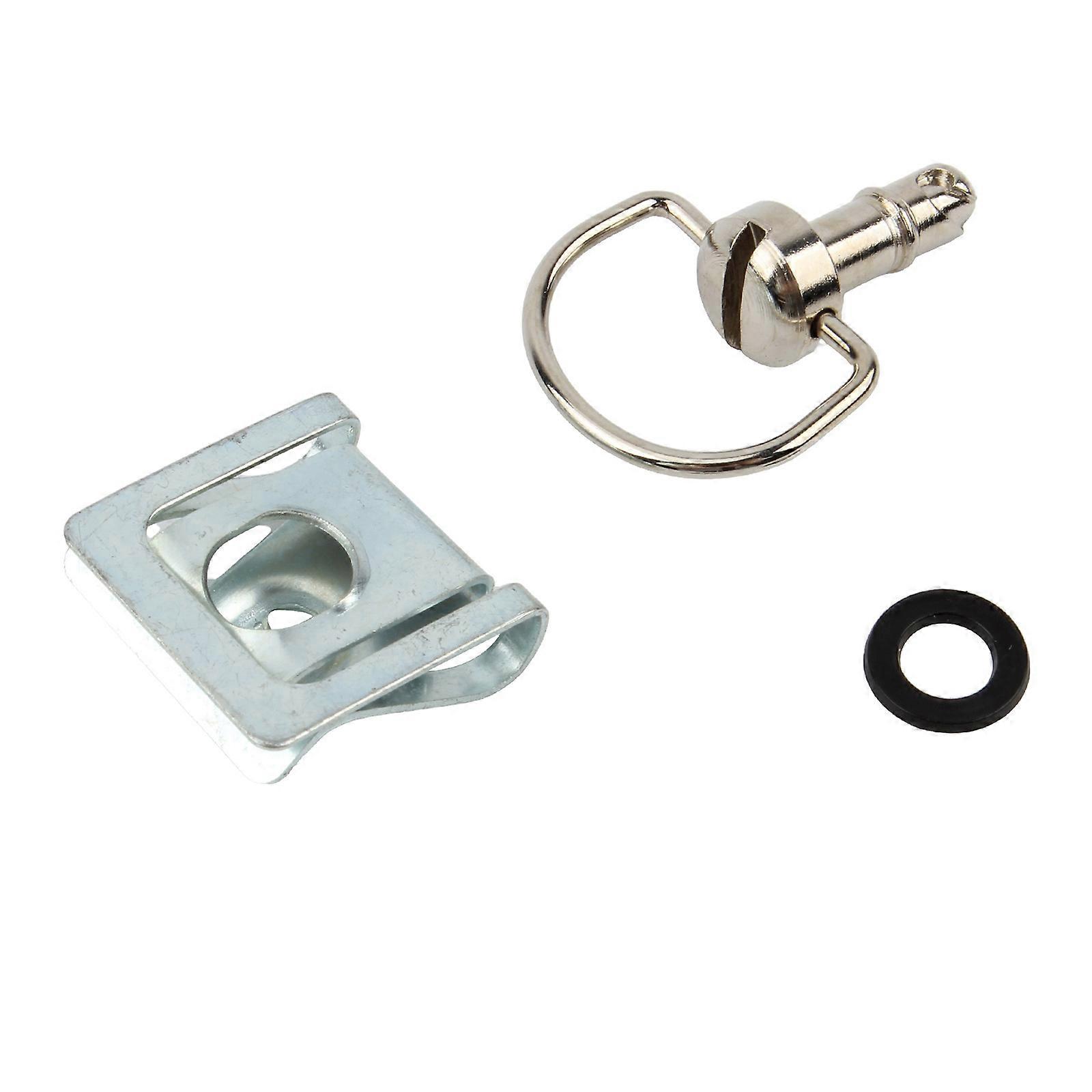 Quick Release Secure Locking 1/4 D Rings Locking Fastener Screws Set Fit for Motorcycle Body Panels No Tool Installation Multicolor