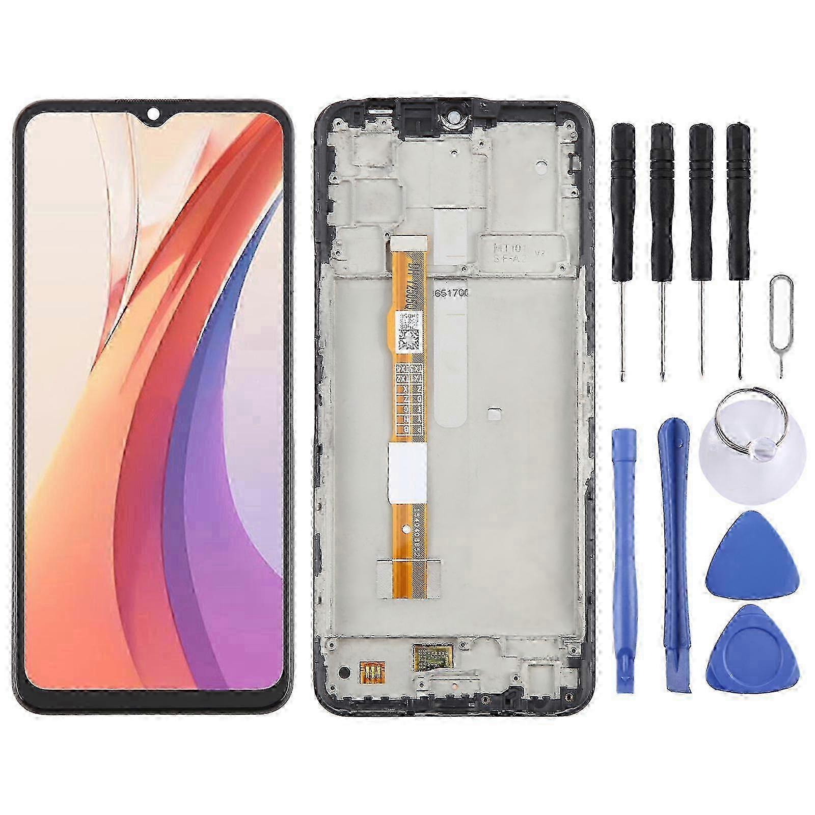 For vivo iQOO Z3 LCD Screen Digitizer Full Assembly with Frame