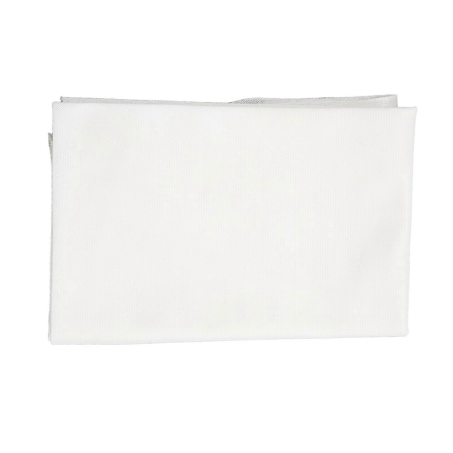 Speaker Grill Cloth Polyester Breathable Waterproof Dustproof Speaker Mesh Fabric ProtectorWhite