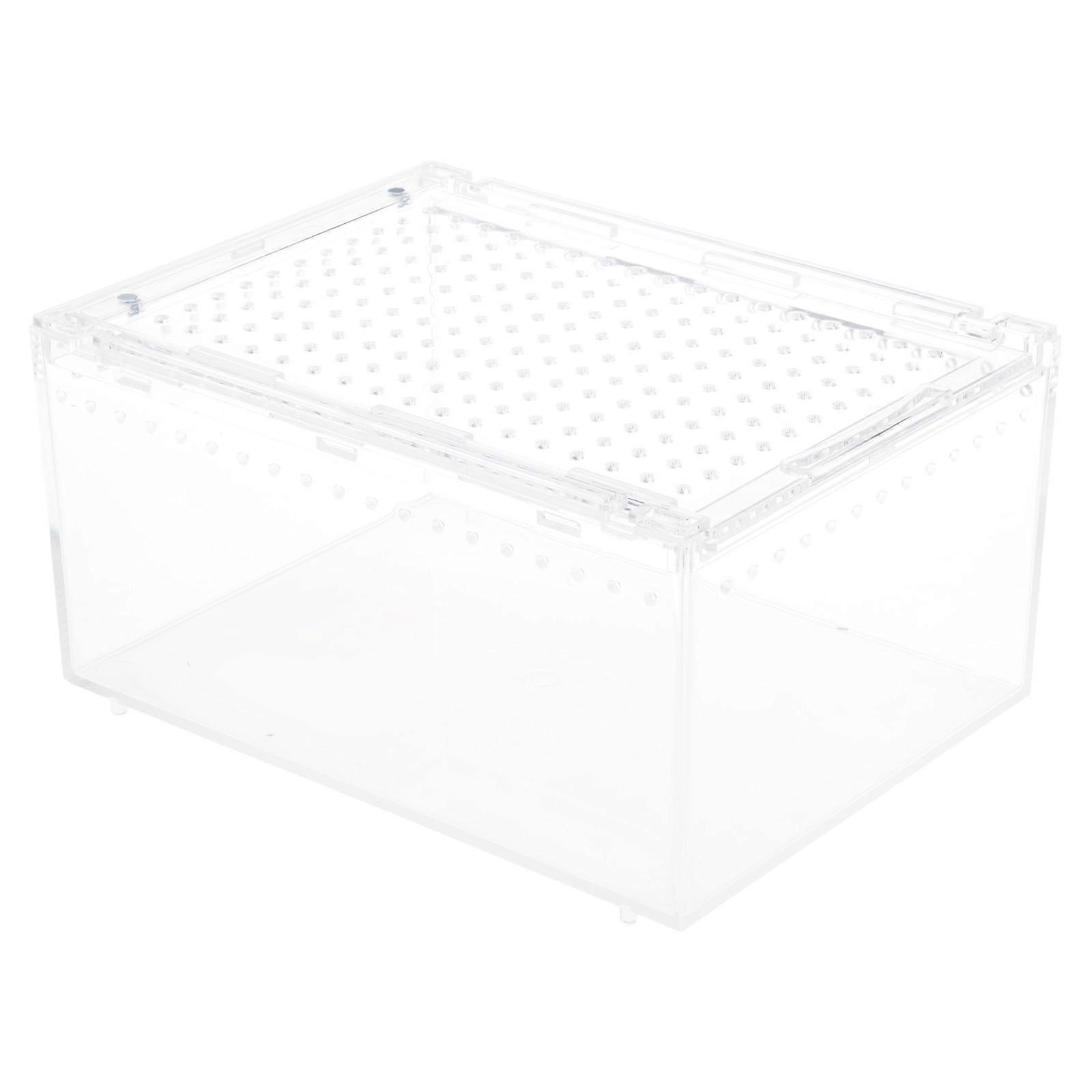 Reptile Habitat Terrarium Breeding Box Acrylic Insect Feeding Box Arboreal Tarantula Enclosure Scorpion Bearded Multicolor