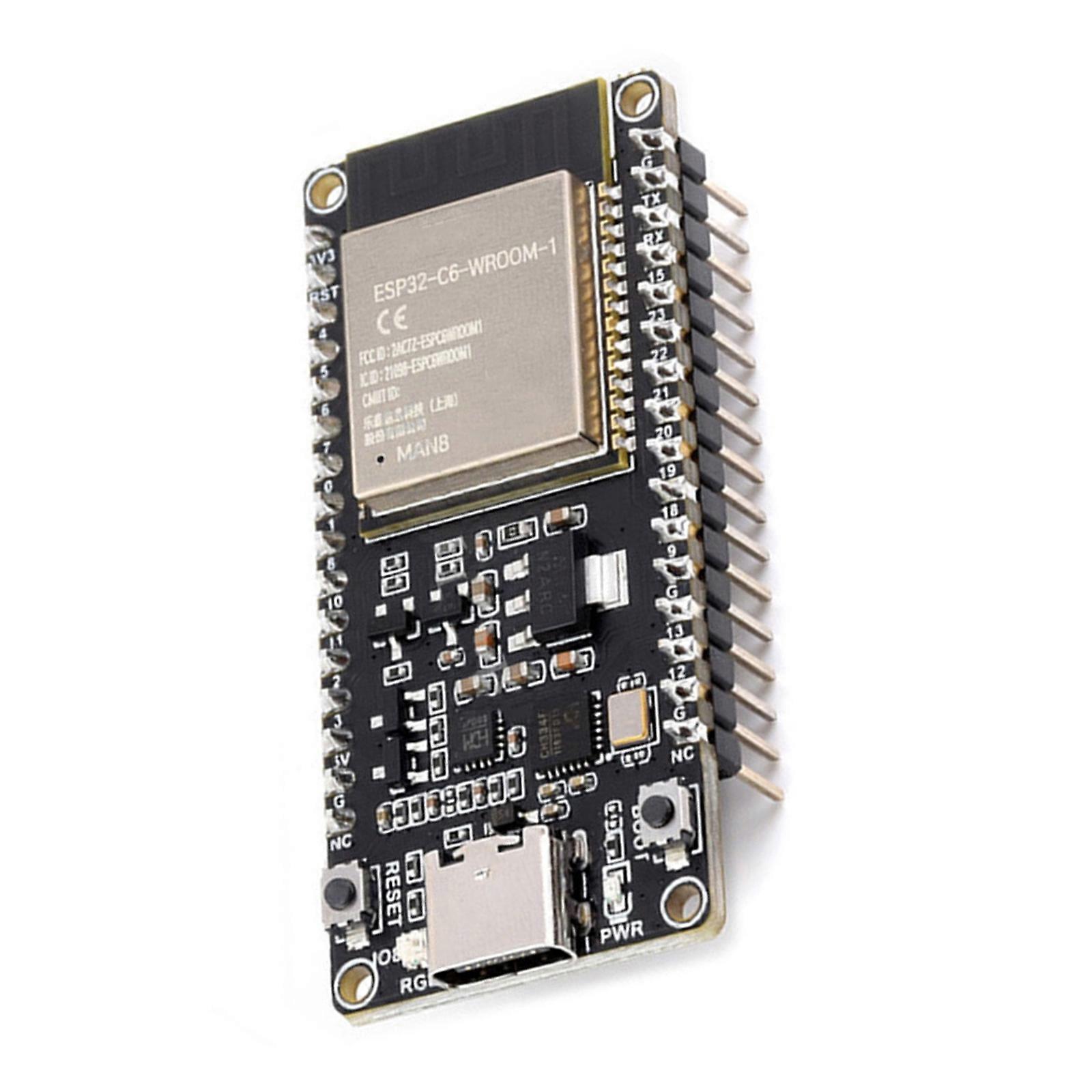ESP32C6 Development Board ESP32C6DEV-KIT-N8 Module 8MB Flash ESP32C6 CoreBoard WiFi + BT5.0 + IEEE802.15.4 for IoT Multicolor