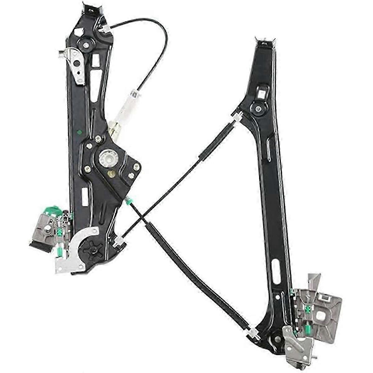 Electric window regulator for front left without motor