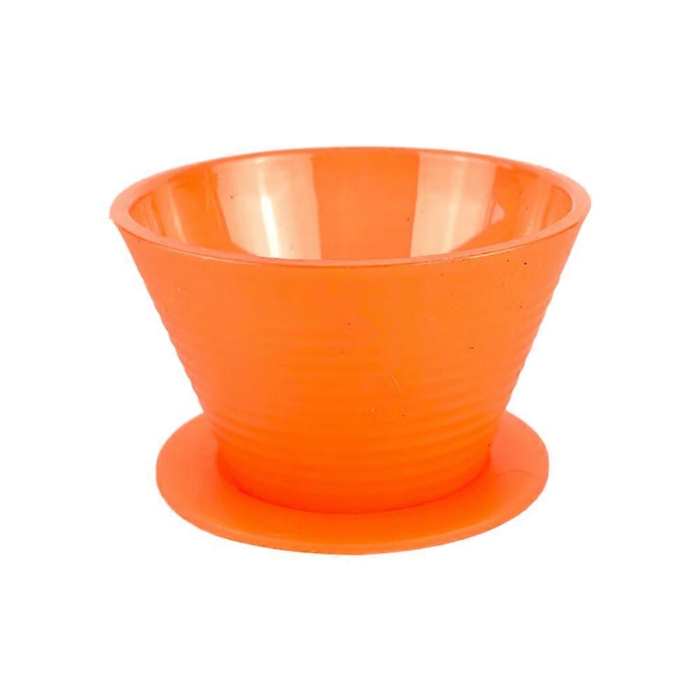 Pour over Coffee Dripper Filters Cups Hand Pouring Orange