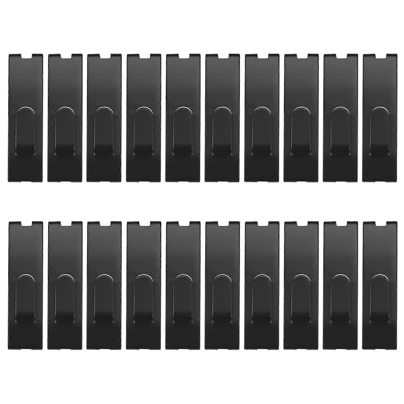 20Pcs Grid Hooks for Wall, Grid Wall Picture Hooks Gridwall Hooks