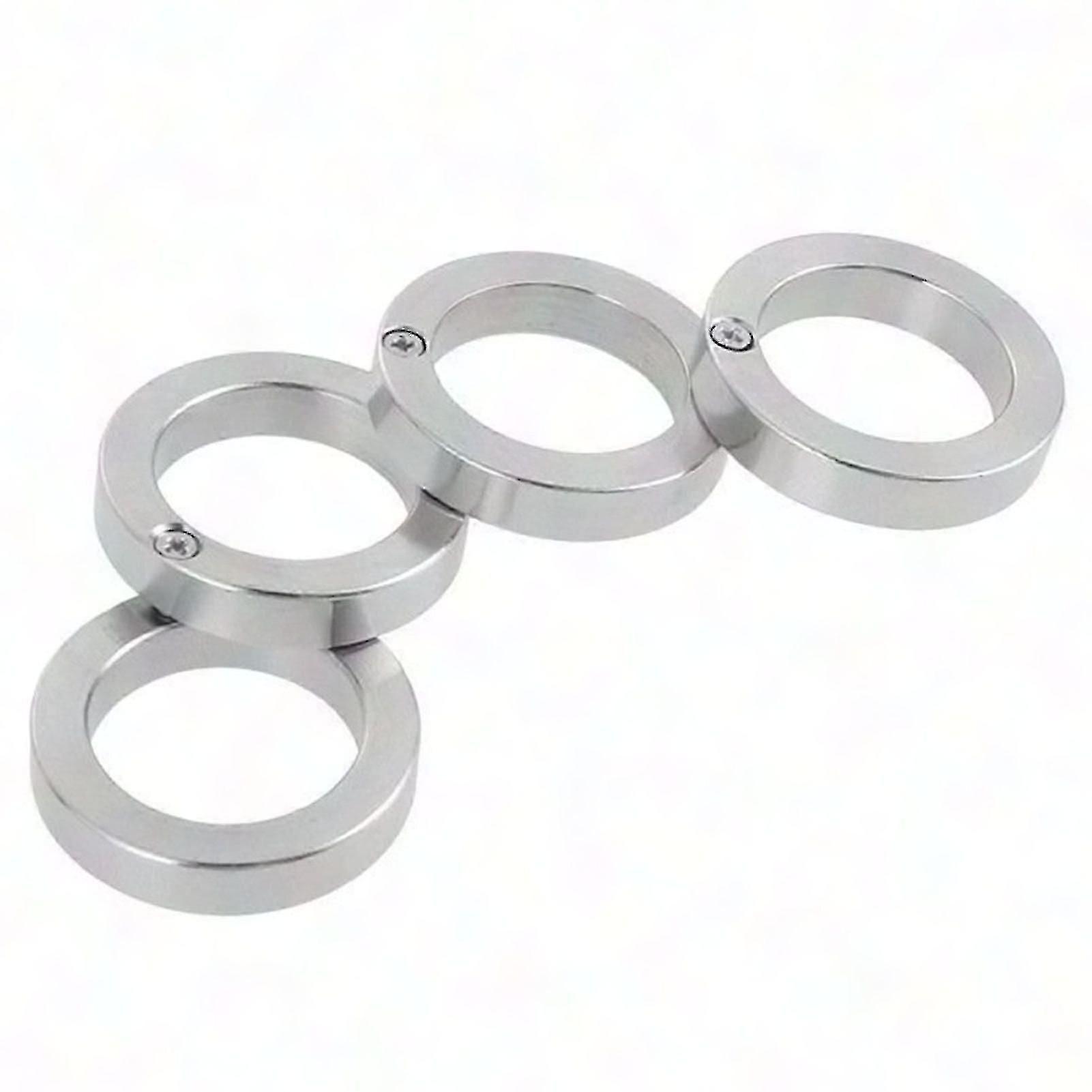 Rotatable Foldable 4-Finger Tactical Ring for Everyday Carry Impact Tool