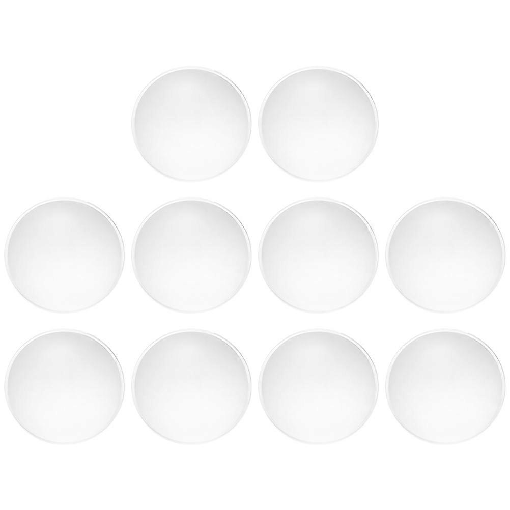 Acrylic Magnifier Lens 40 Pcs Clear Convex Lens For Elderly Users Multi Use Tools