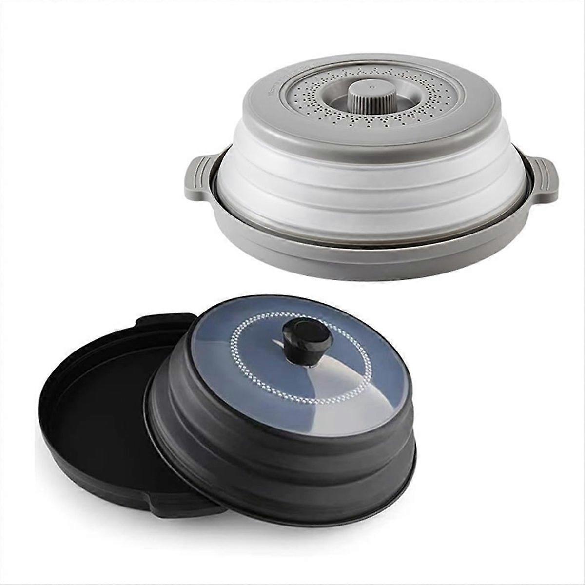 Foldable Microwave Food Splash Guard Microwave Plate Cover