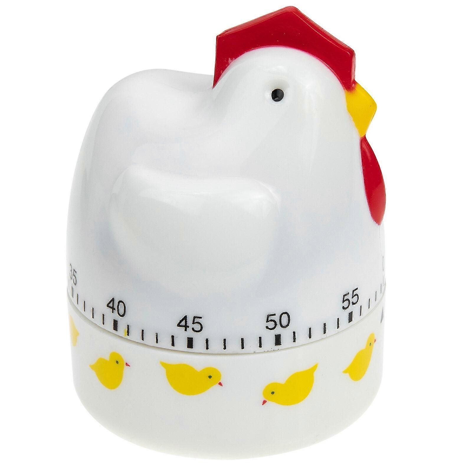 Mechanical Timer Cartoon Baking Timer Creative Chicken Timer Plastic Cooking Timer