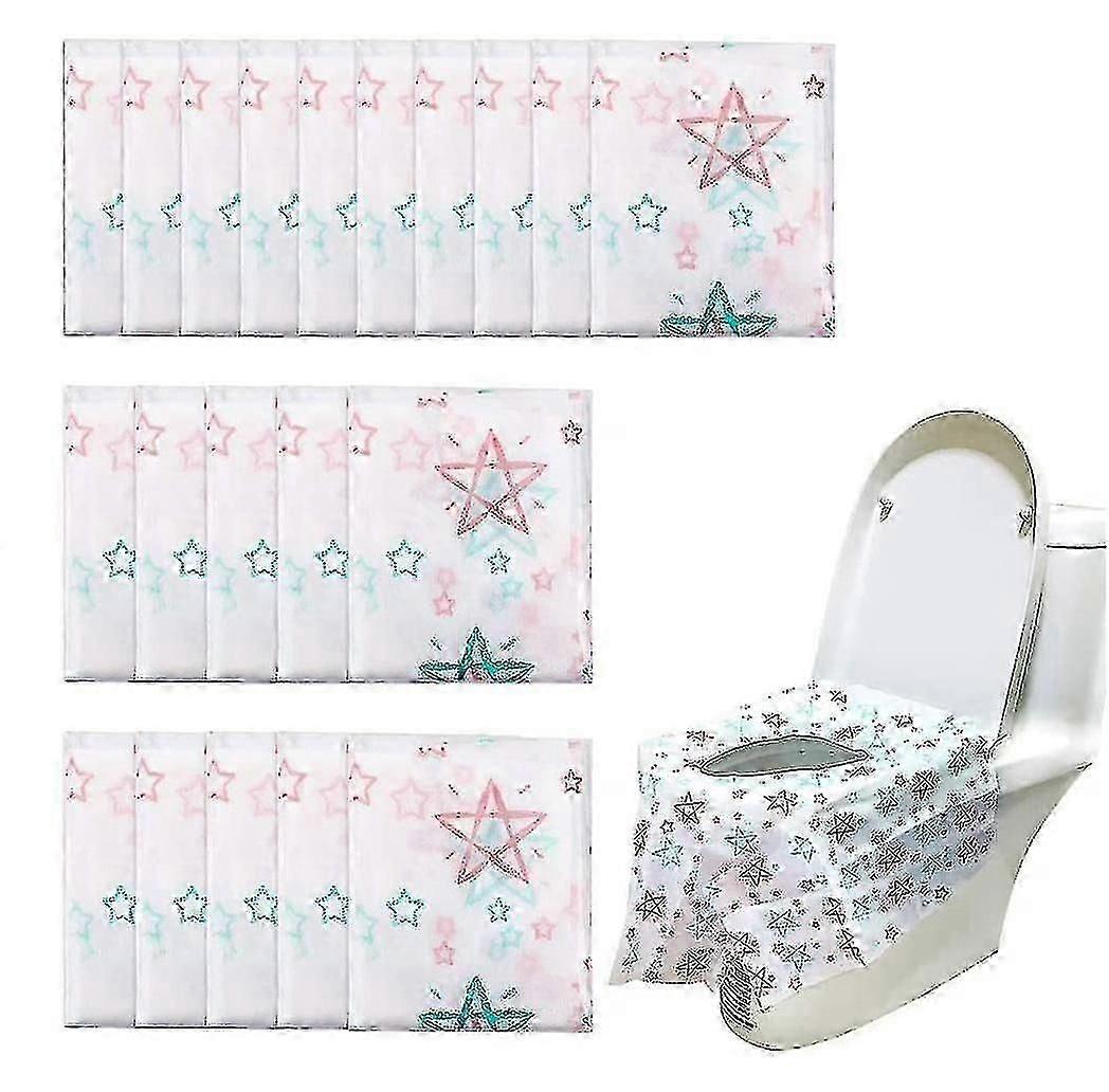 20 stk engangs toalett setematte