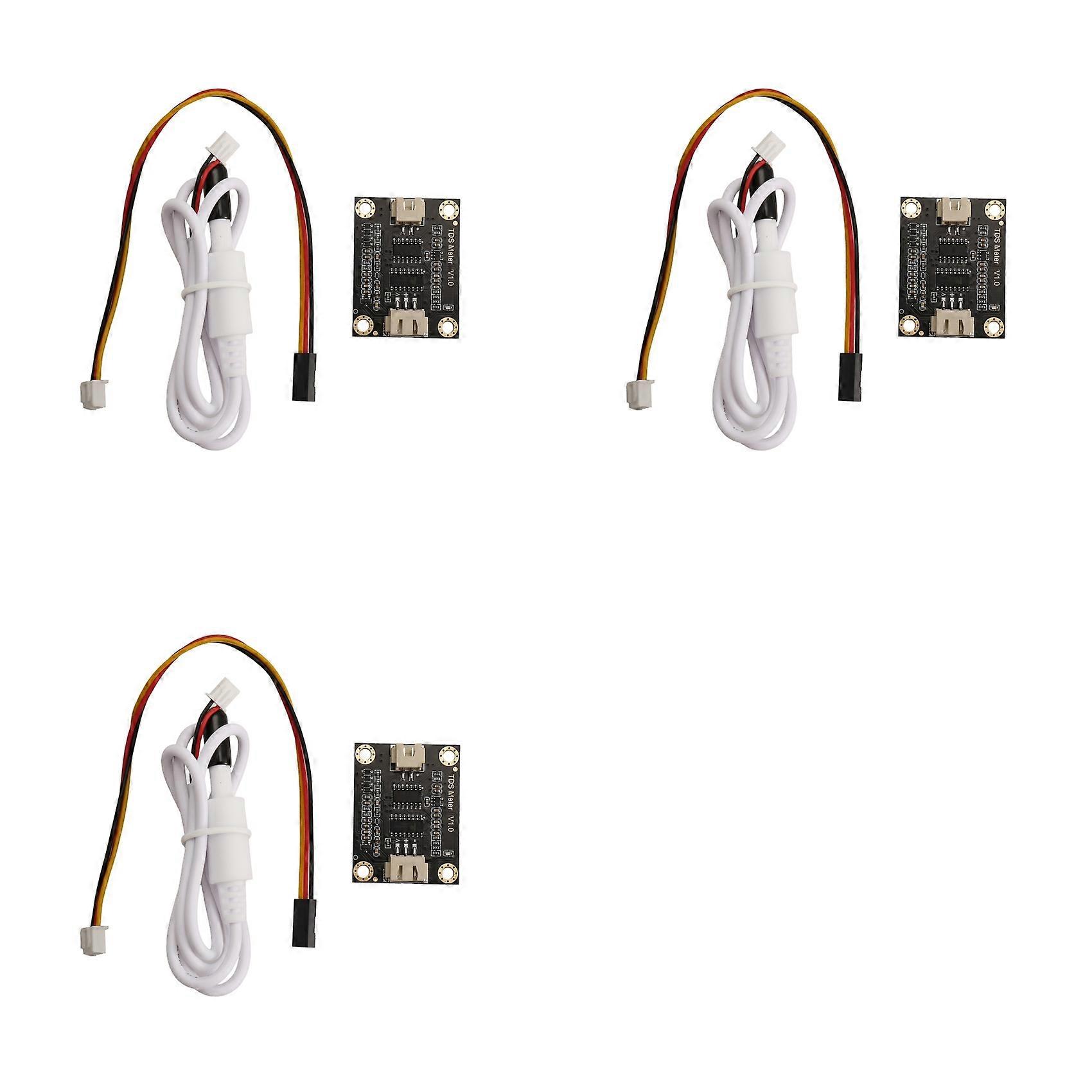 3X TDS Sensor Meter V1.0 Board Module Water Meter Filter Measuring Water Quality for Arduino UNO R3 TDS Meter