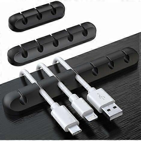 Cable Clips Desk Organizer, 3 Pack Cable Holder, Cord Organizer, Cable