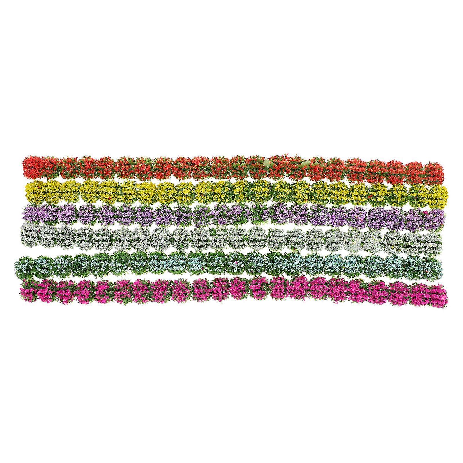 Assorted Color Miniature Plastic Branches for Decor 36Pcs Model
