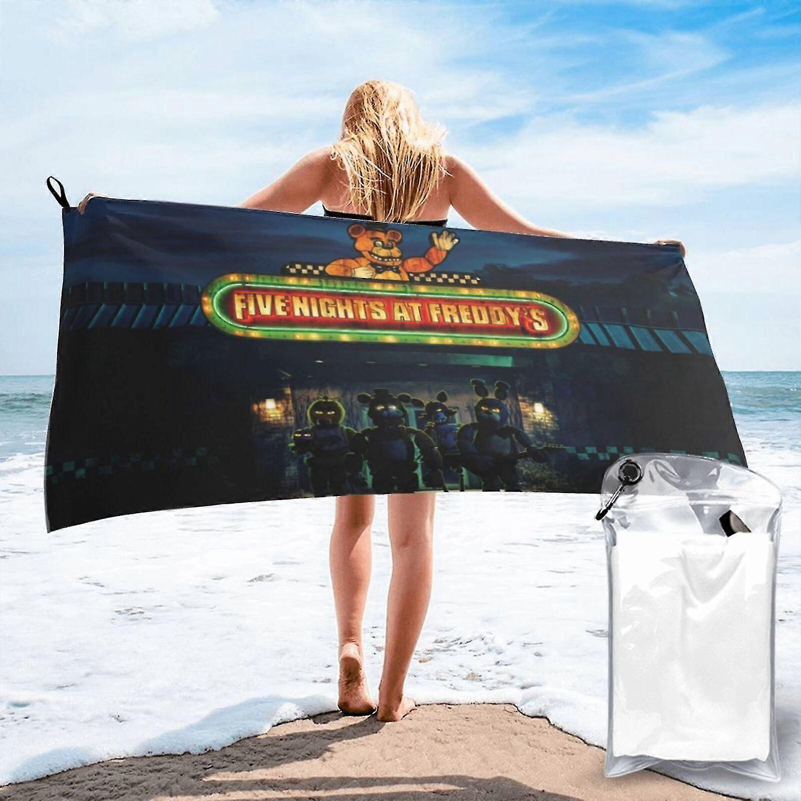 s817 Five Nights At Freddy's Microfiber Oversized Lightweight Beach Towel Large Towels Swim MMgO817