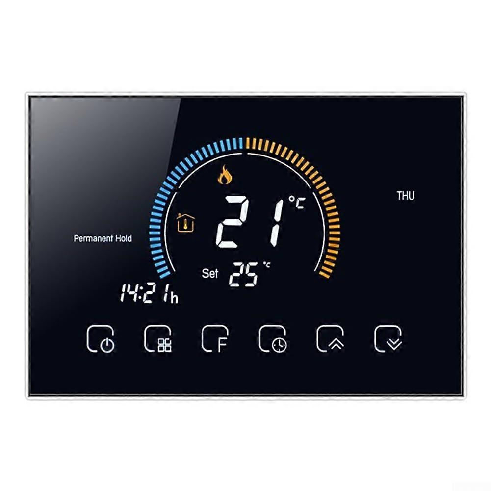 Smart Room Thermostat with Large Color LCD, Touch Screen Control and Programmable Settings