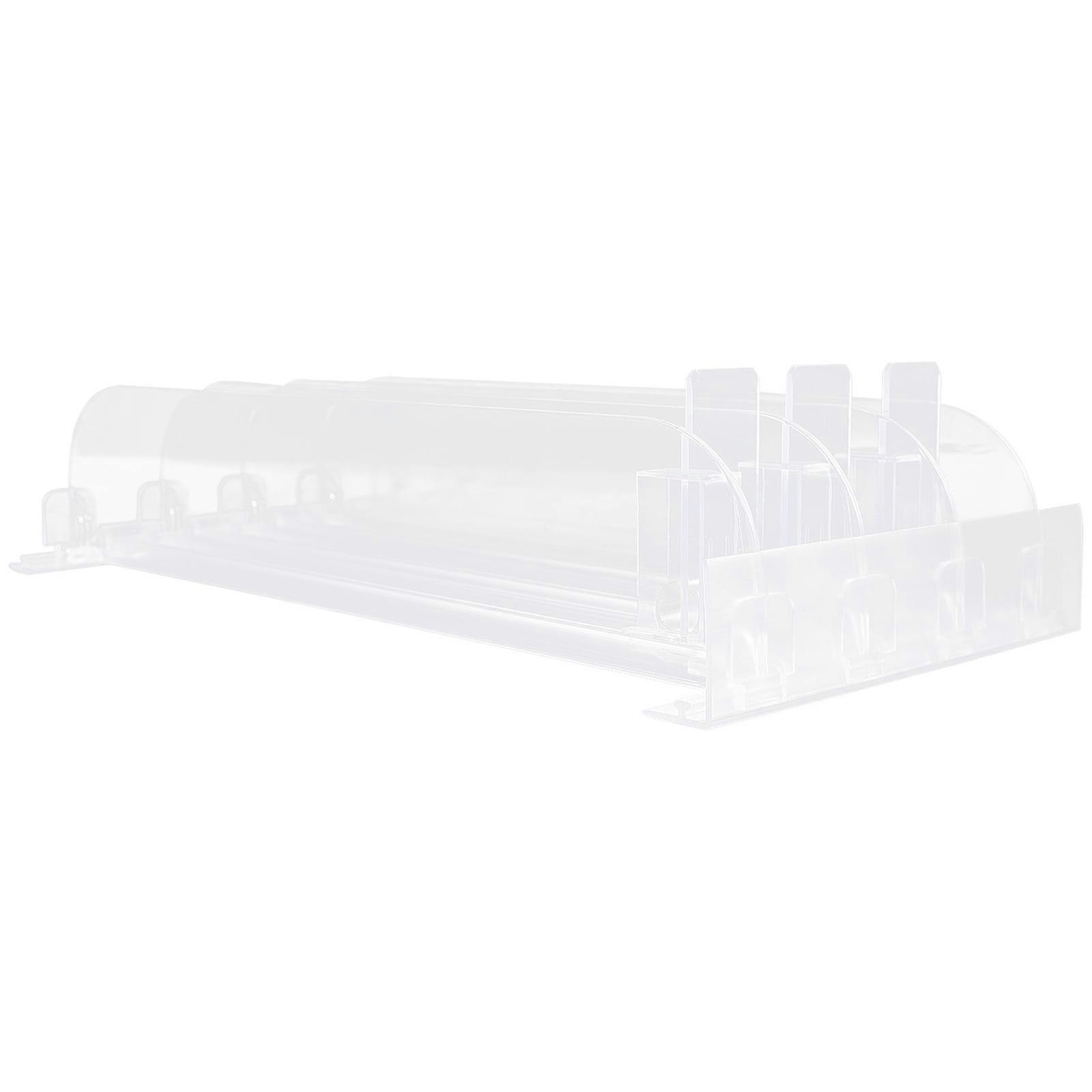 3pcs Plastic Pusher Tray Rack Automatic Vending Machine Sliding Organizer Fast Glide Pusher