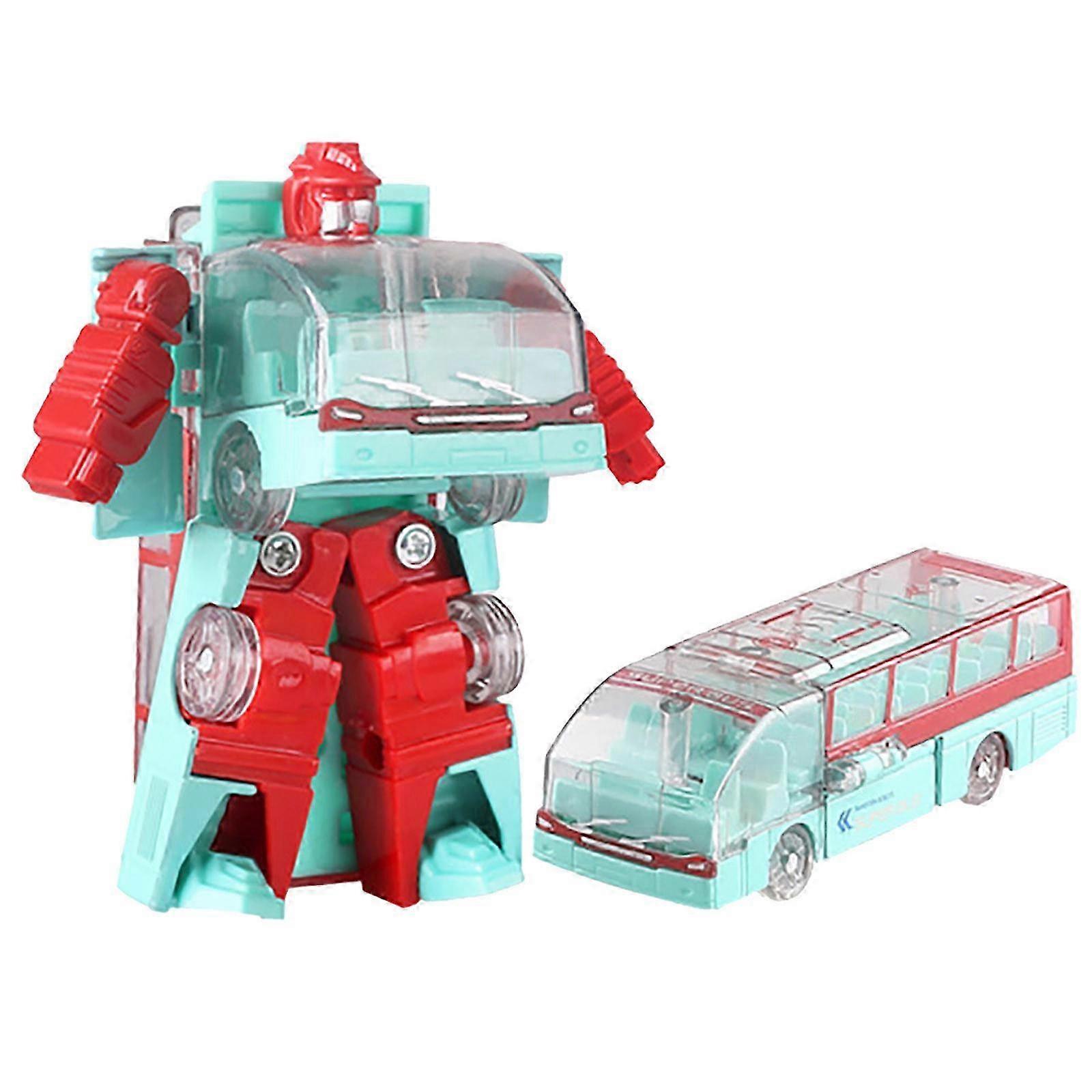 Bus Vehicle Deformation Robot Transforming Model 26-27s