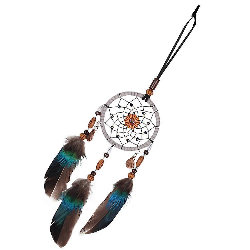 Hanging Dreamcatcher Ornament For Study Create Warm Atmosphere 33X7X2CM Material 1Pcs