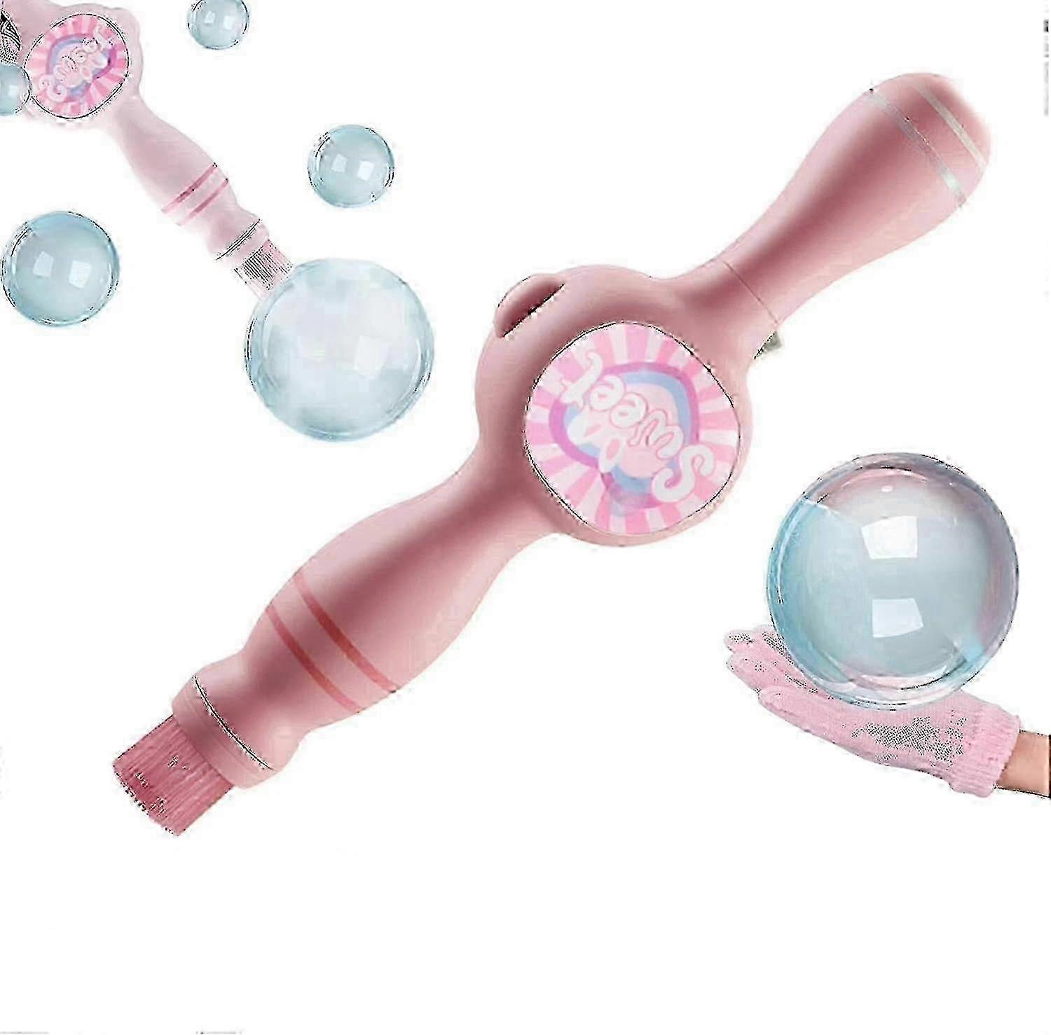 Colorful Smoke Bubble Machine, Bubble Machine Elastic Bubble Fog Bubble Machines 2025