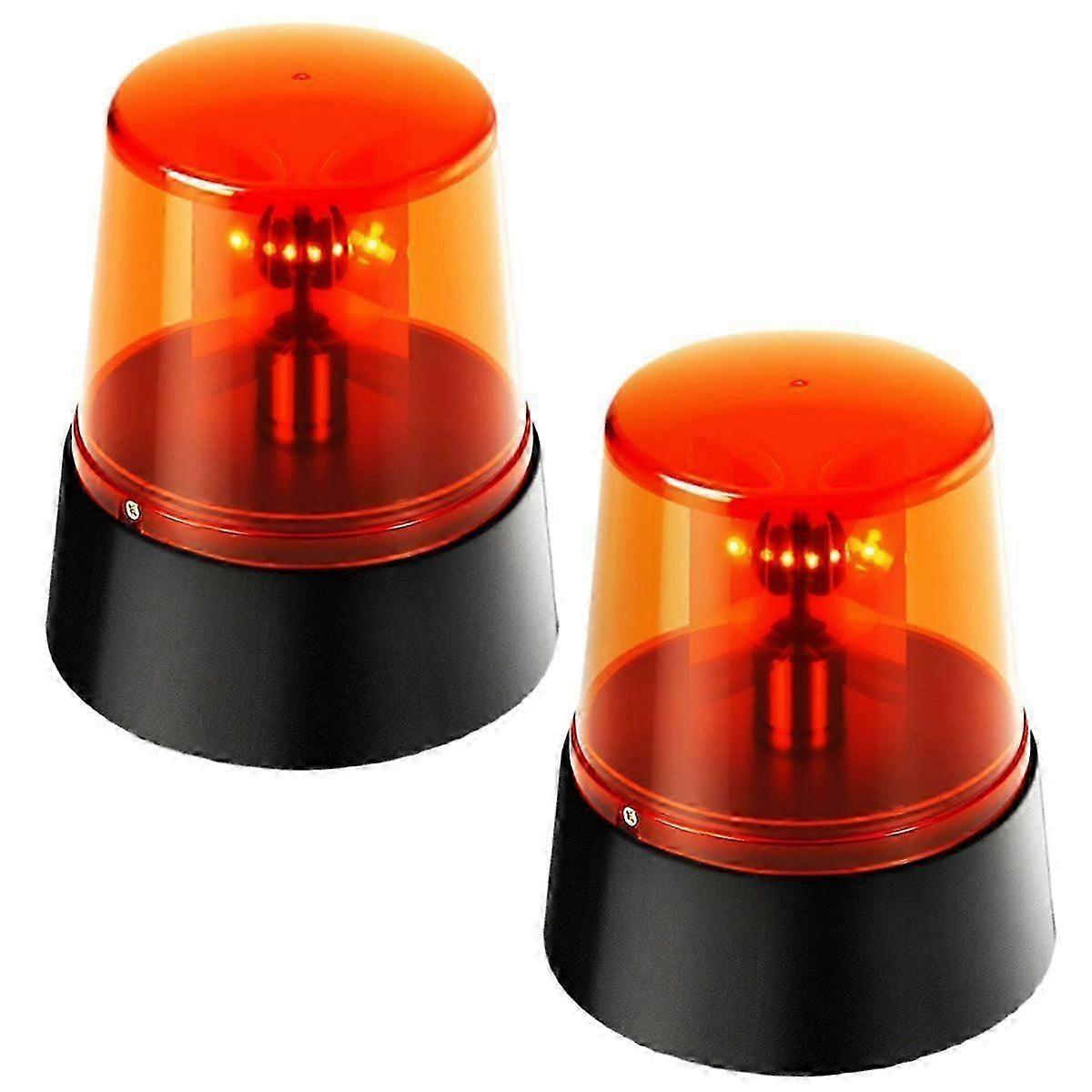 2Pcs Rotating Strobe Light, 360 Degree Rotating Light, Disco Bar Party Decorative Light