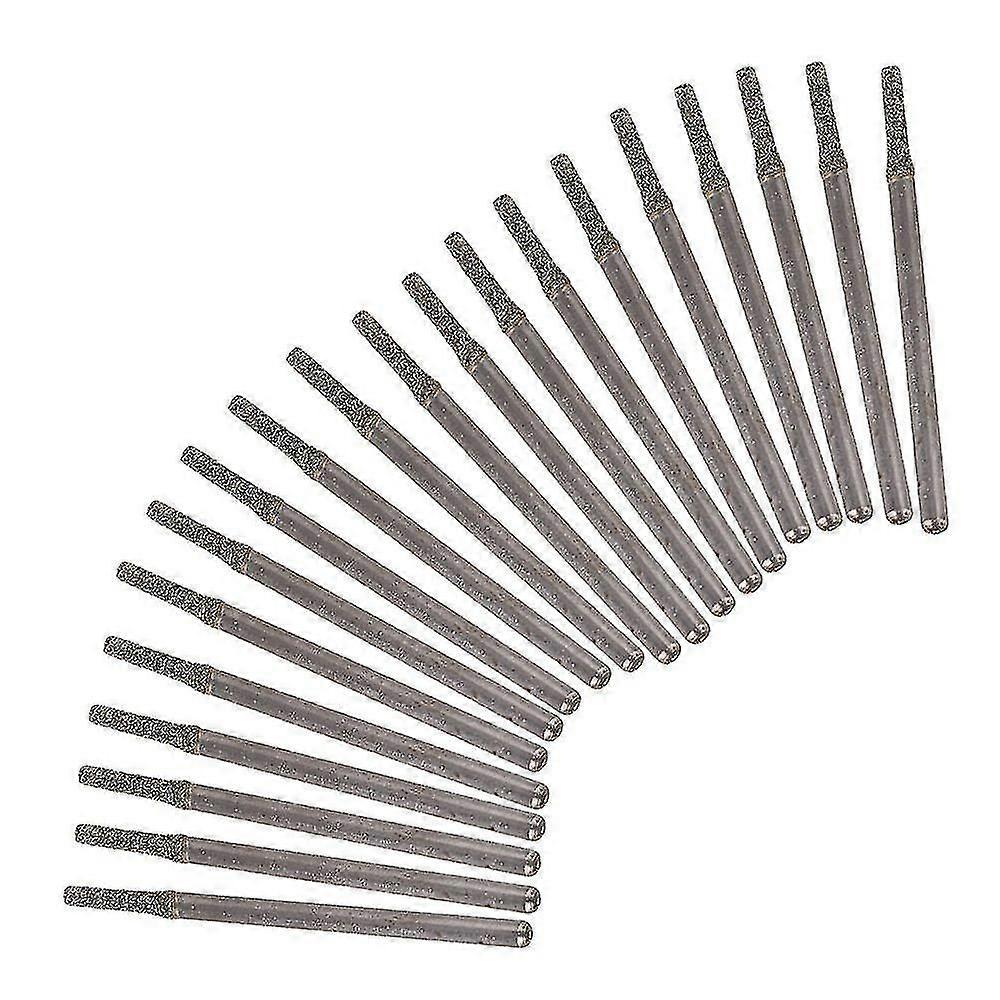 Do 2mm Gems Diamond Drill Bits Hole Saw Drill Solid Bits Pack 20 WS4013