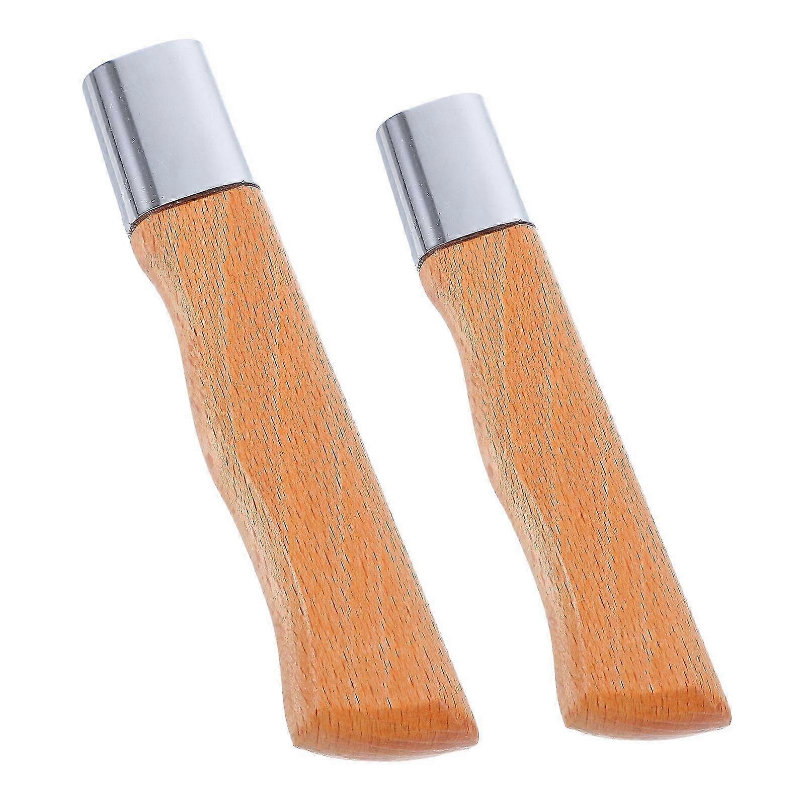 2026 Suitable Solid Wood Kitchen Handle Replacement with Non-Skid Grip 2Pcs