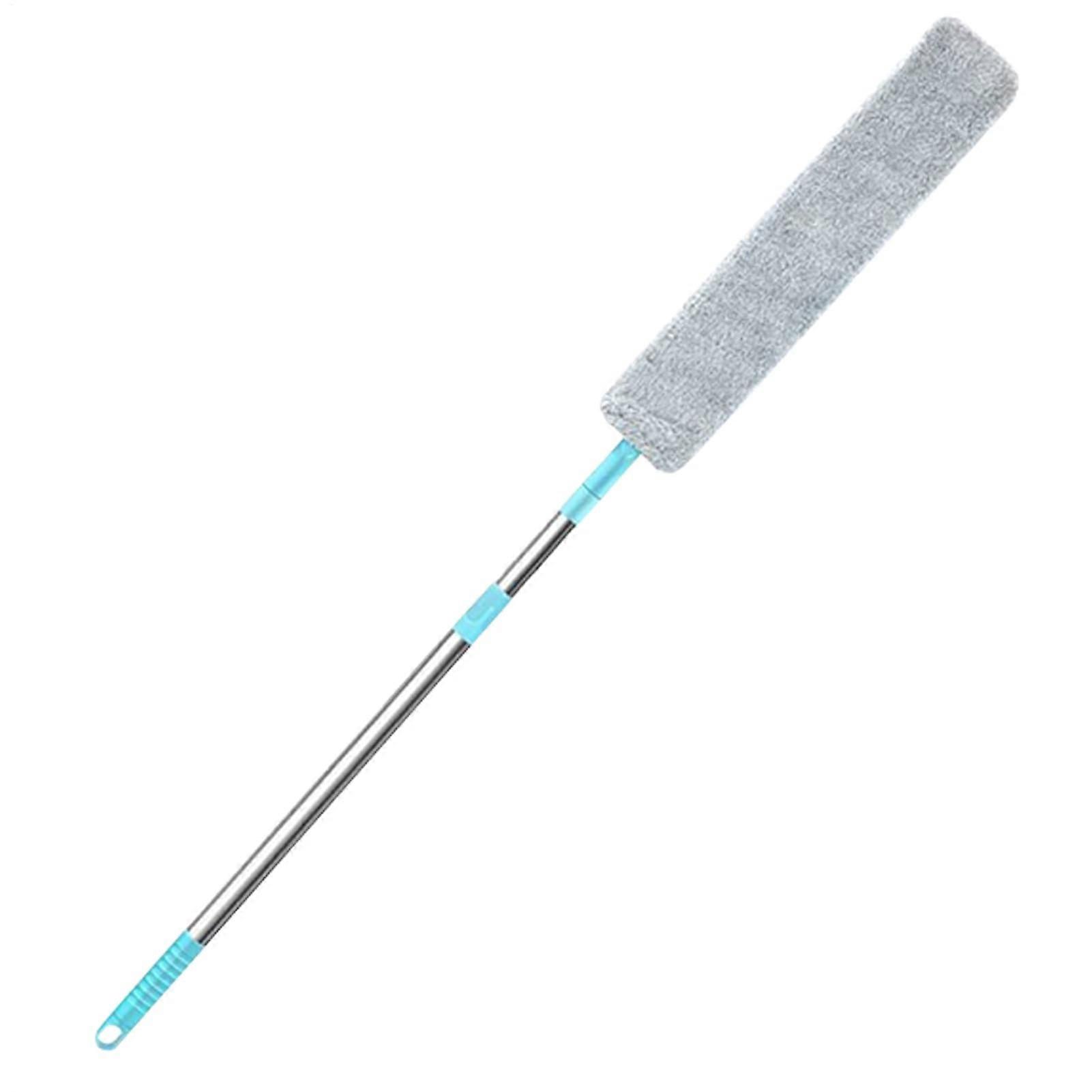 Under Fridge Cleaning Tool with Extendable Long Handle, Washable Microfiber Gap Duster for Furniture