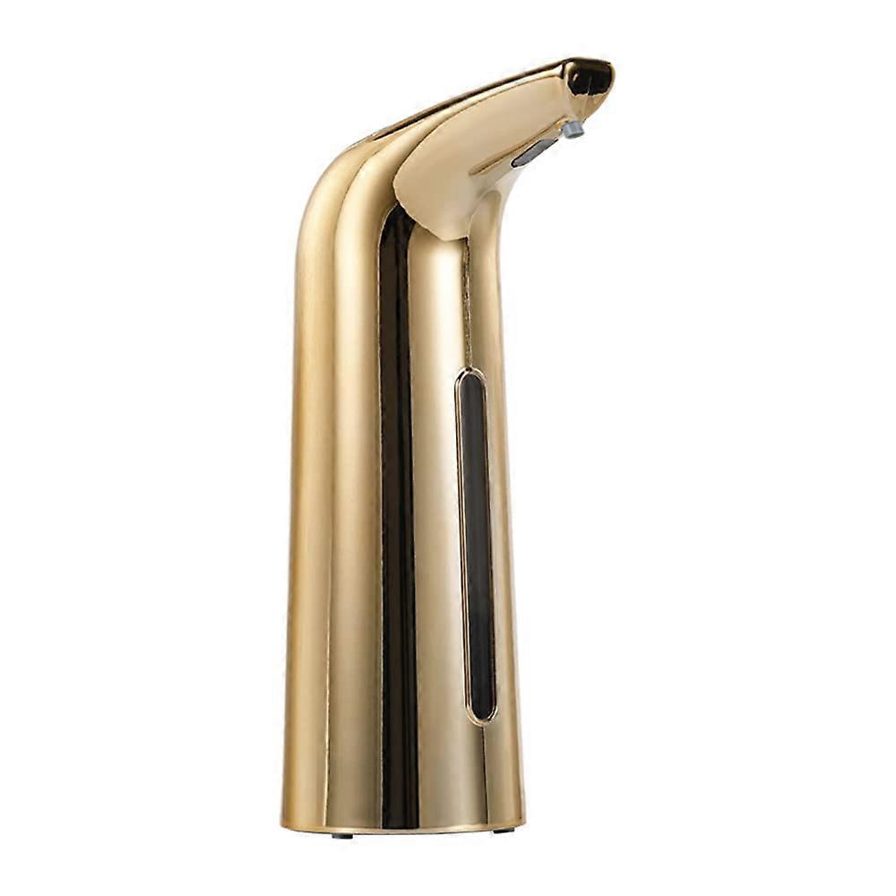Automatic Soap Dispenser with Smart Infrared Sensor, Gold Touchless Foaming for Bathroom and Kitchen