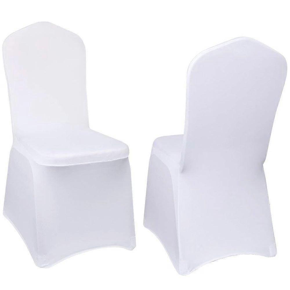 50PCS Chaise Couvre Spandex Stretch Mariage Banquet Anniversaire Fête Événement Déco