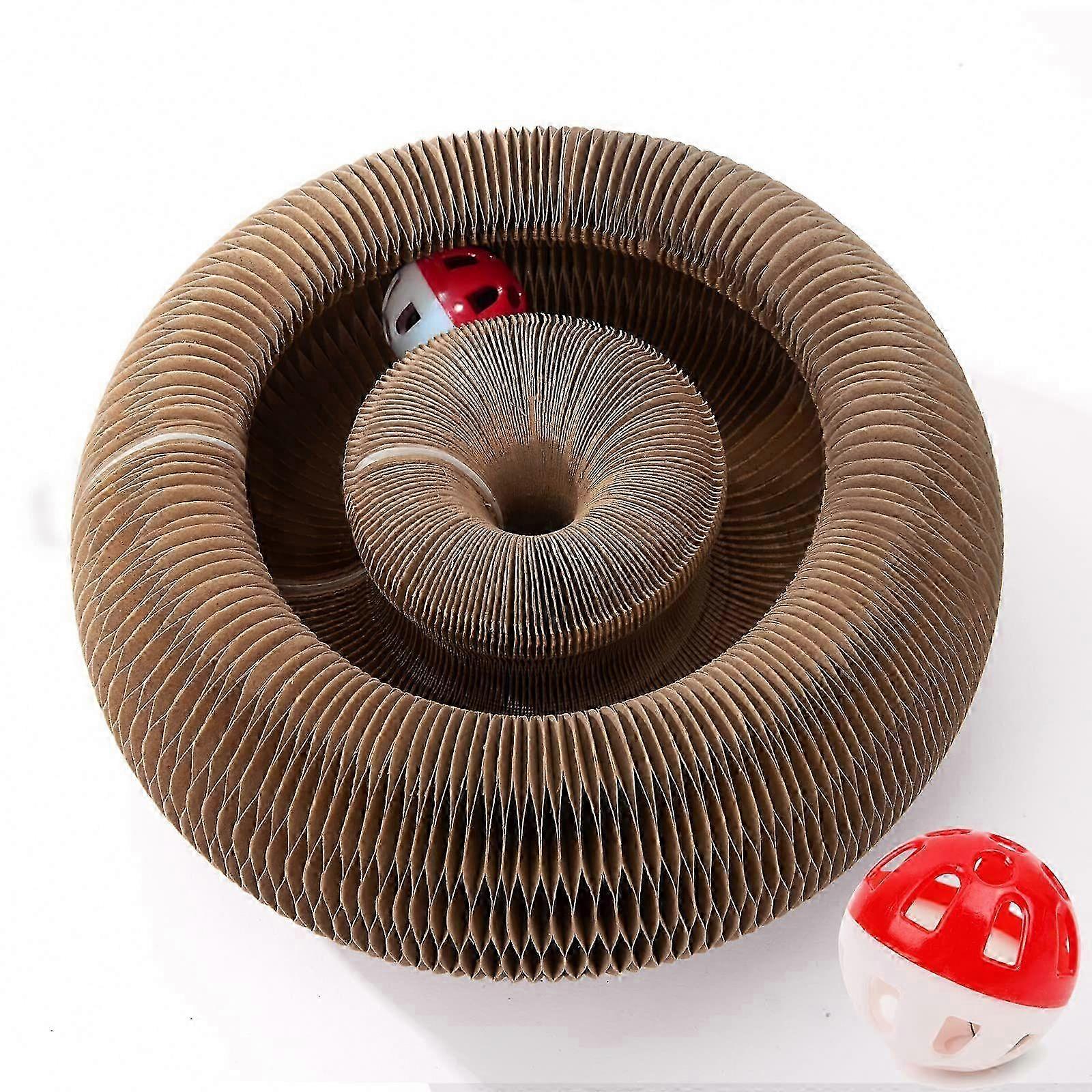 Magic Organ Interactive Scratching Post Toy - Ultimate Indoor Cat Exercise for Mind & Body