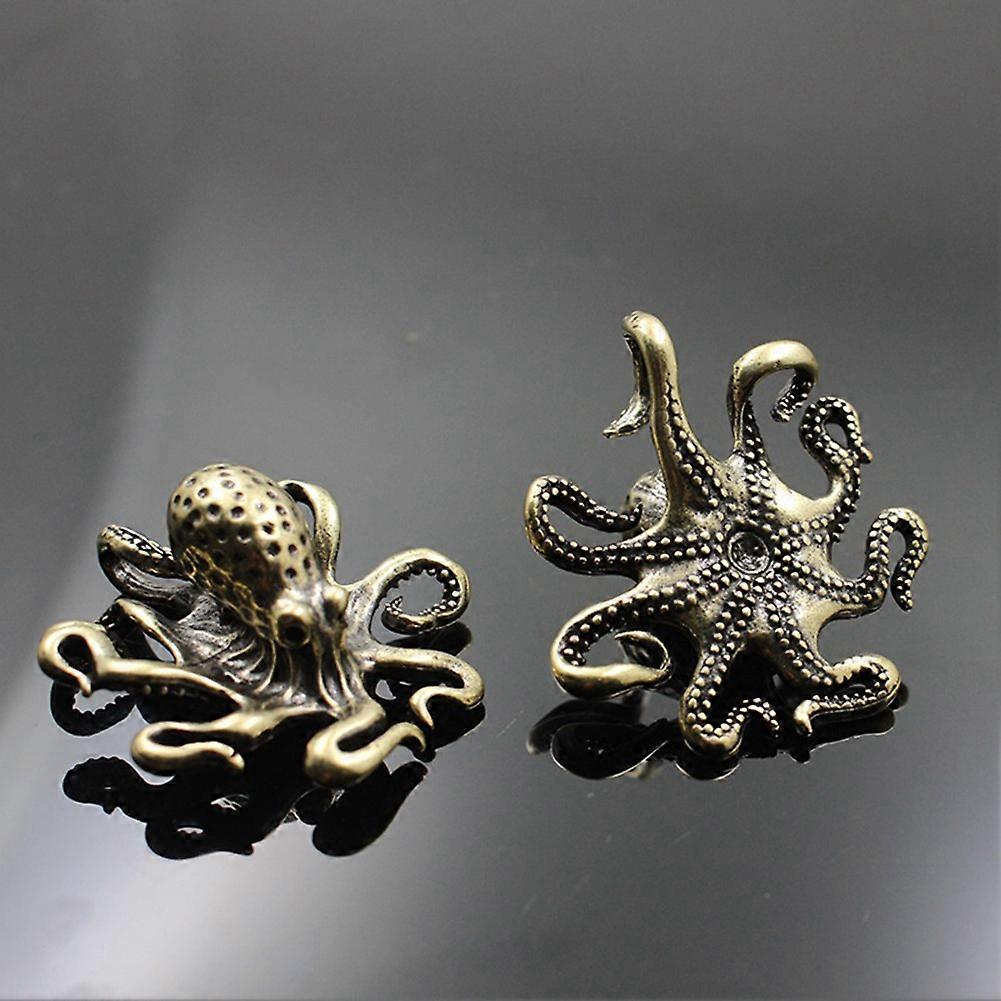 Copper Octopus Home Decor Antique Table Tea Pets Craft