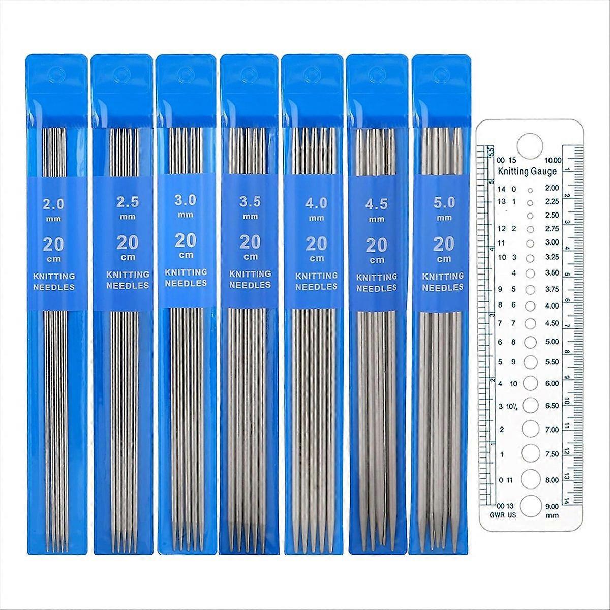 36 Pcs Double Pointed Knitting Needles Set