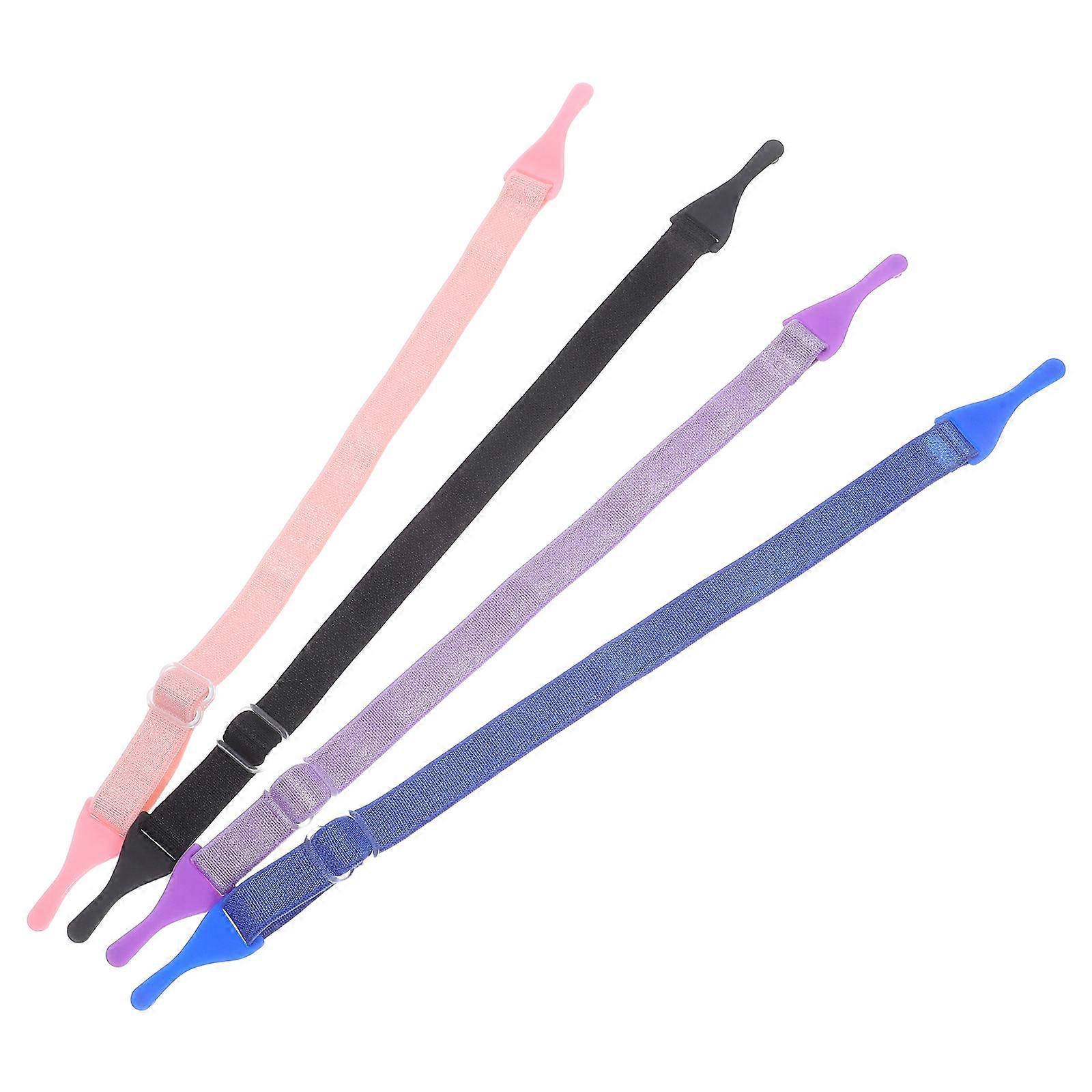 Ensemble de 4 cordons élastiques pour lunettes